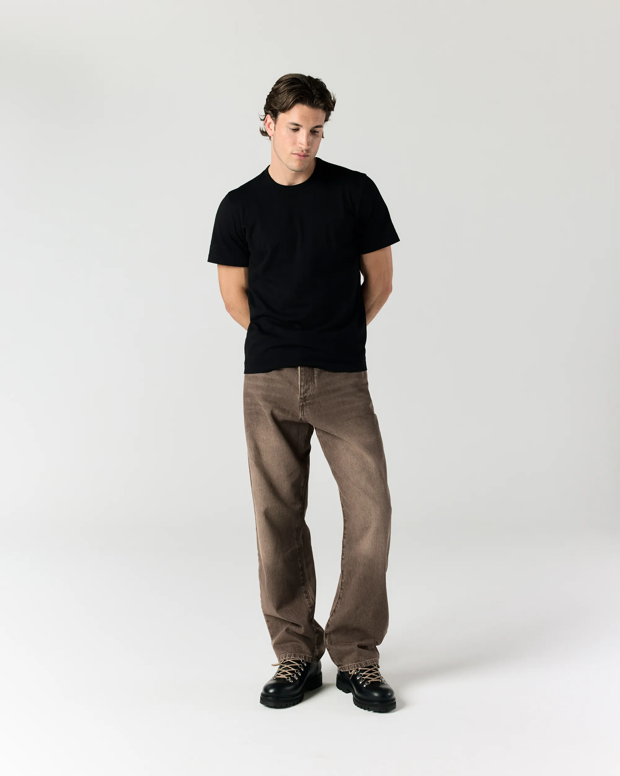 Everyday Slub Tee - Black sold by Ronning product image thumbnail 3