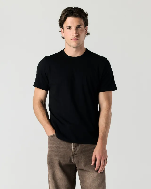 Everyday Slub Tee - Black sold by Ronning