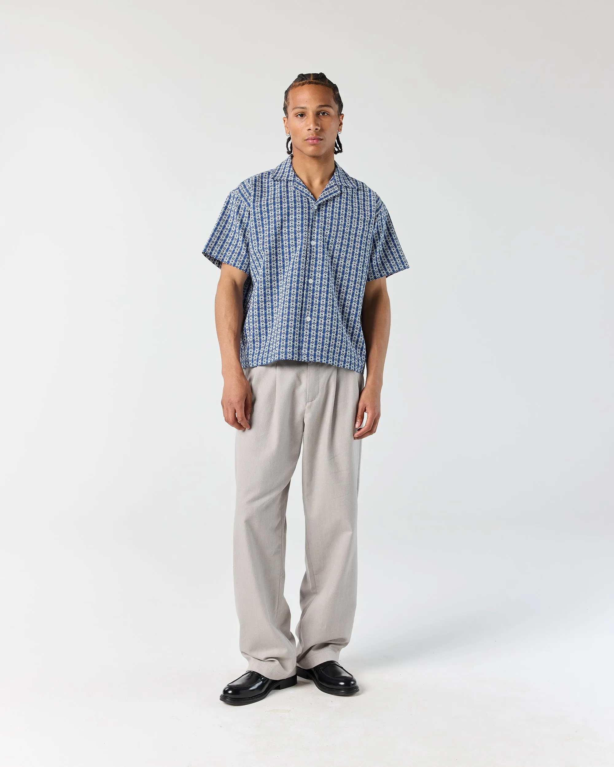 Pleated Pant - Grey Herringbone sold by Ronning product image thumbnail 3