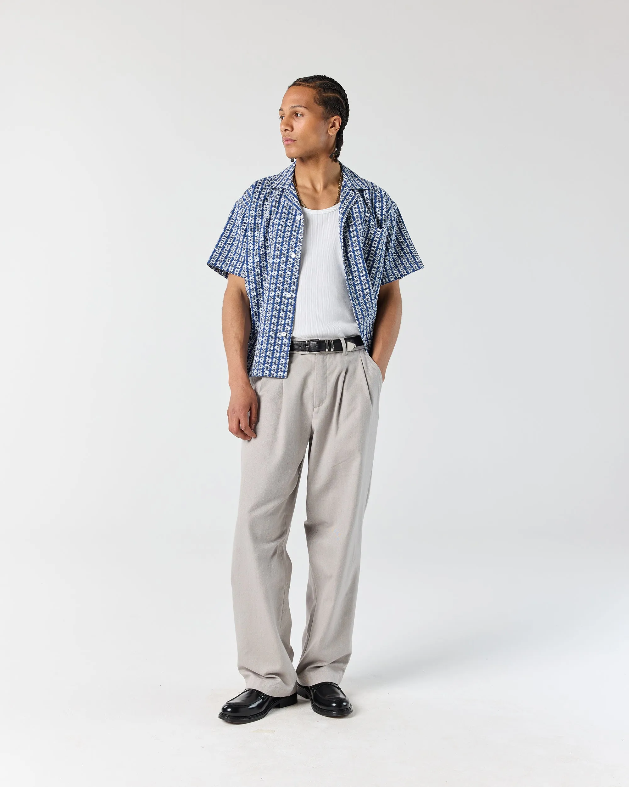 Geometric Shirt - Blue sold by Ronning product image thumbnail 3