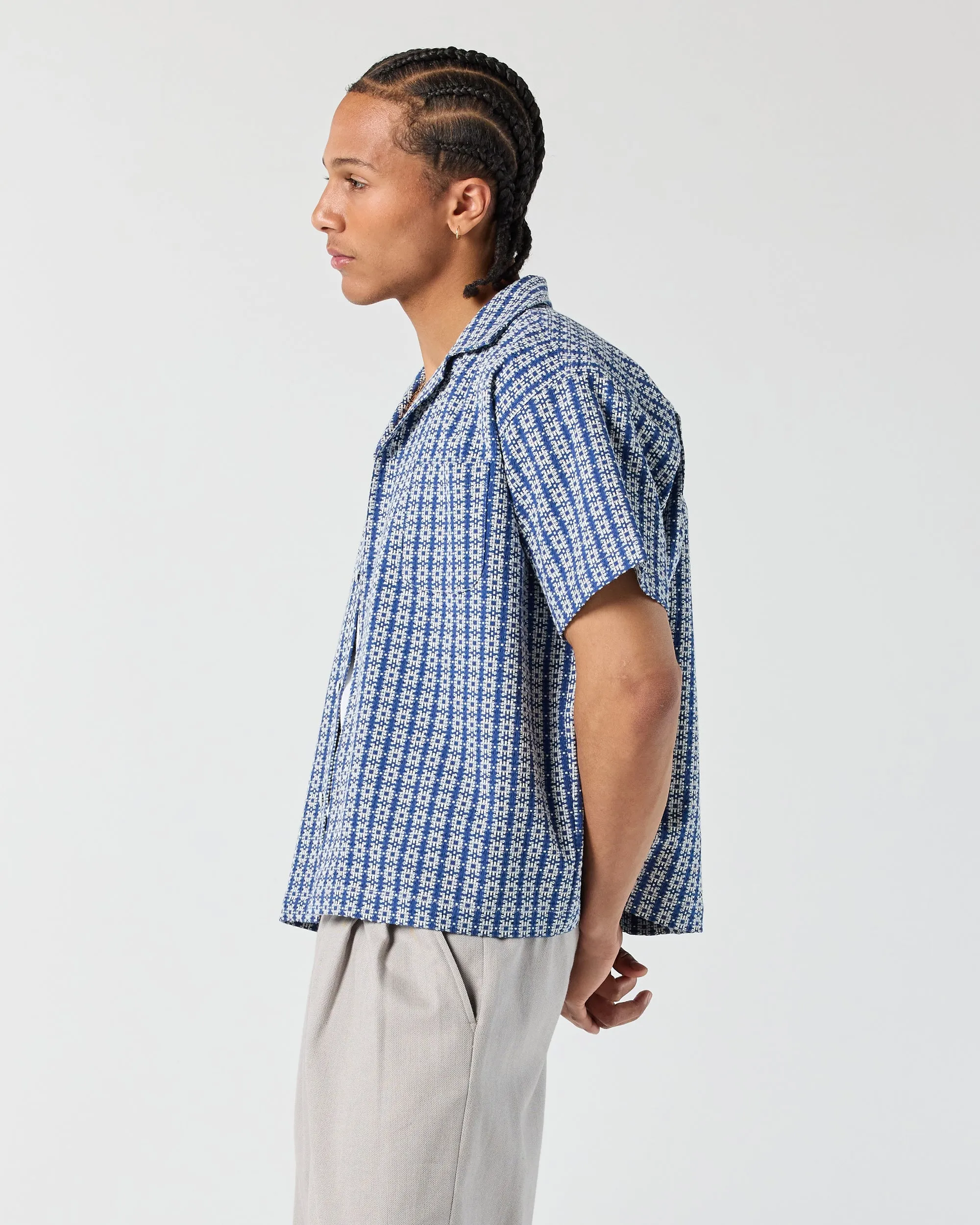 Geometric Shirt - Blue sold by Ronning product image thumbnail 2