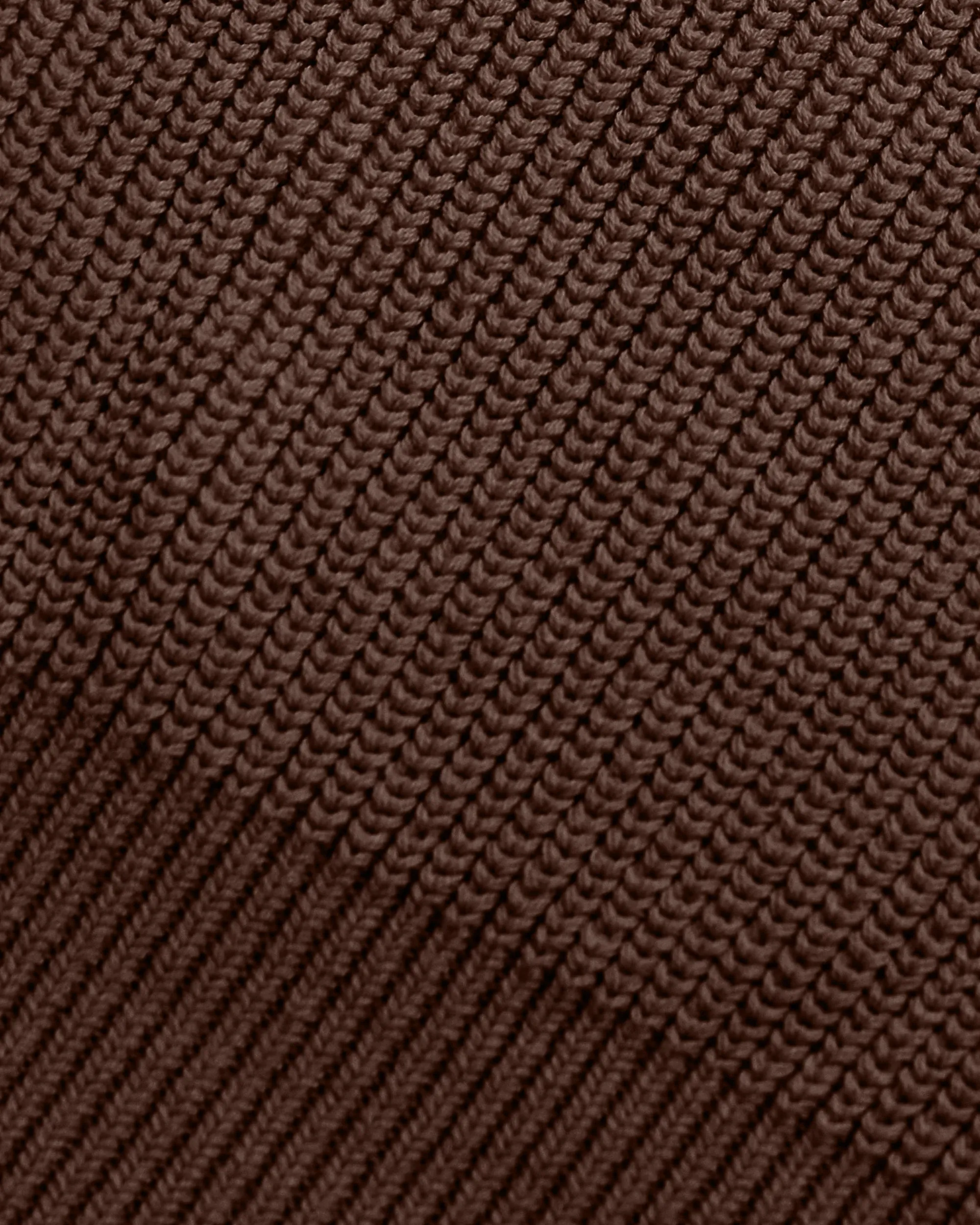 Knit Polo Sweater - Mocha Brown sold by Ronning product image thumbnail 4