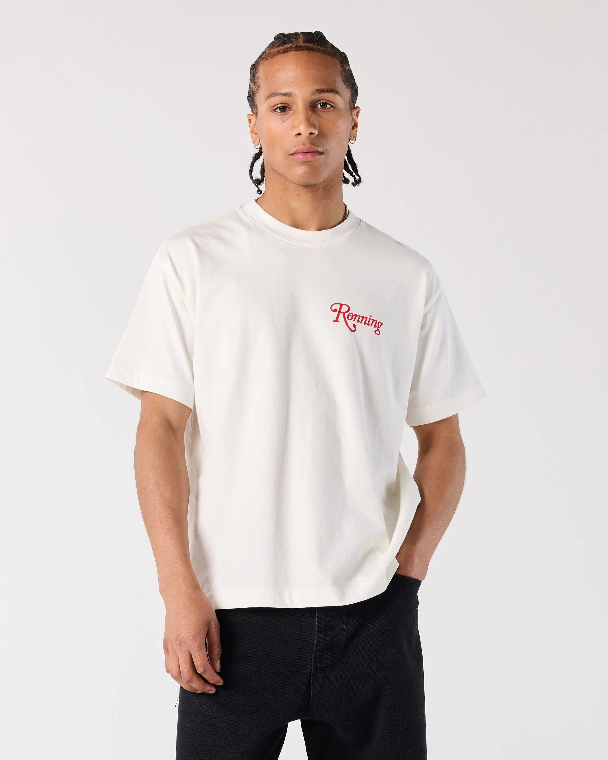 Star Tee - Oat White sold by Ronning product image thumbnail 3