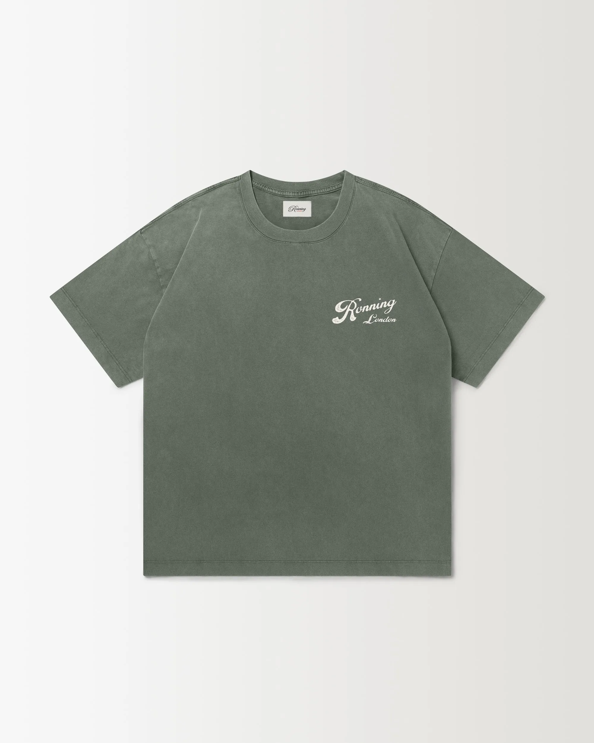 Records Tee - Sage Green sold by Ronning product image thumbnail 4