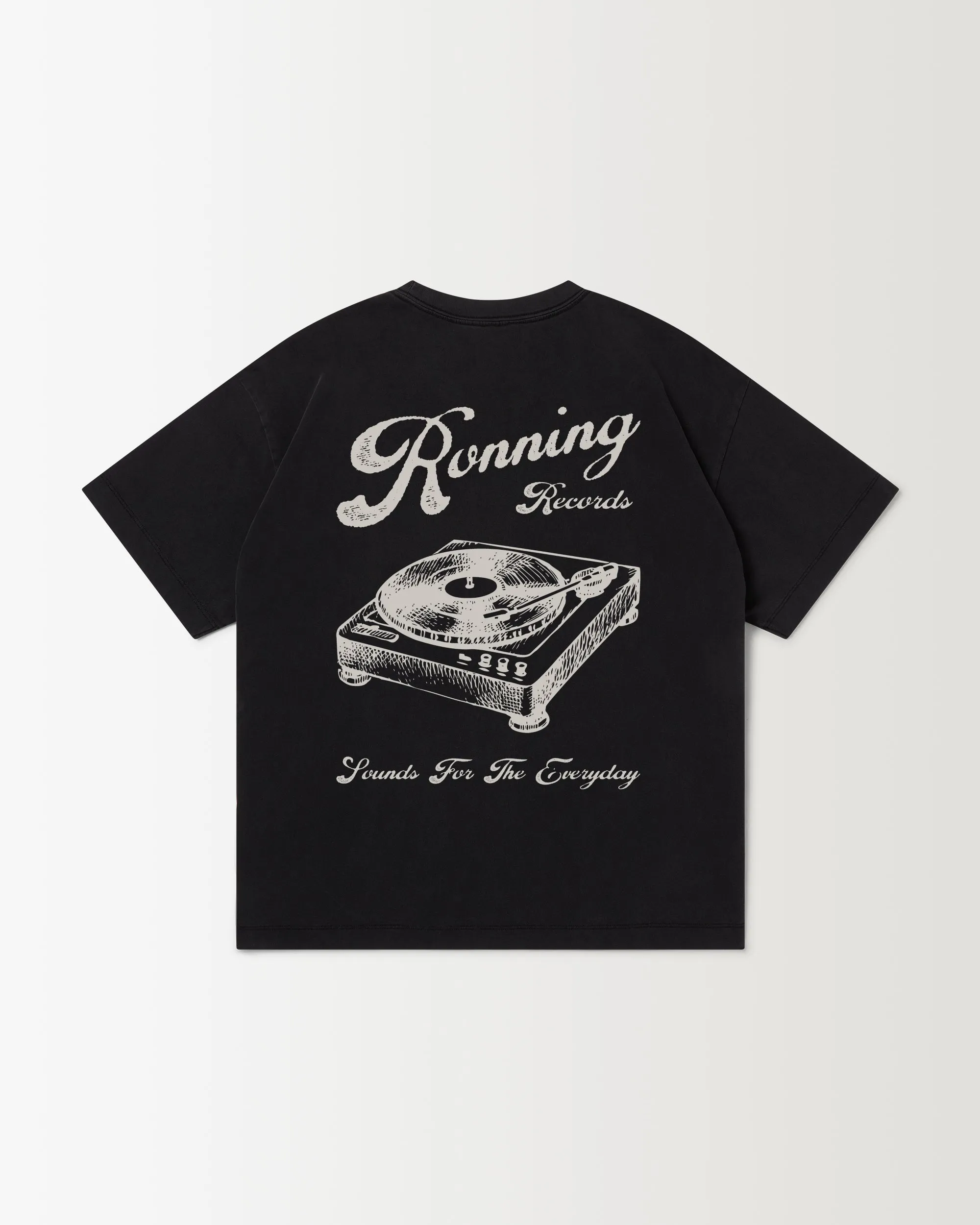 Records Tee - Black sold by Ronning product image thumbnail 2