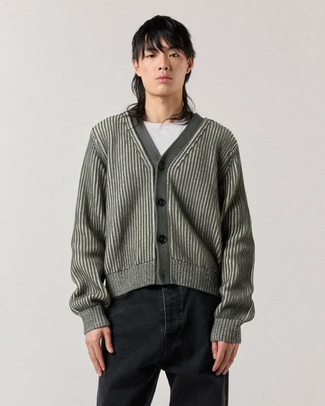 Fisherman Cardigan - Sage/Stone sold by Ronning