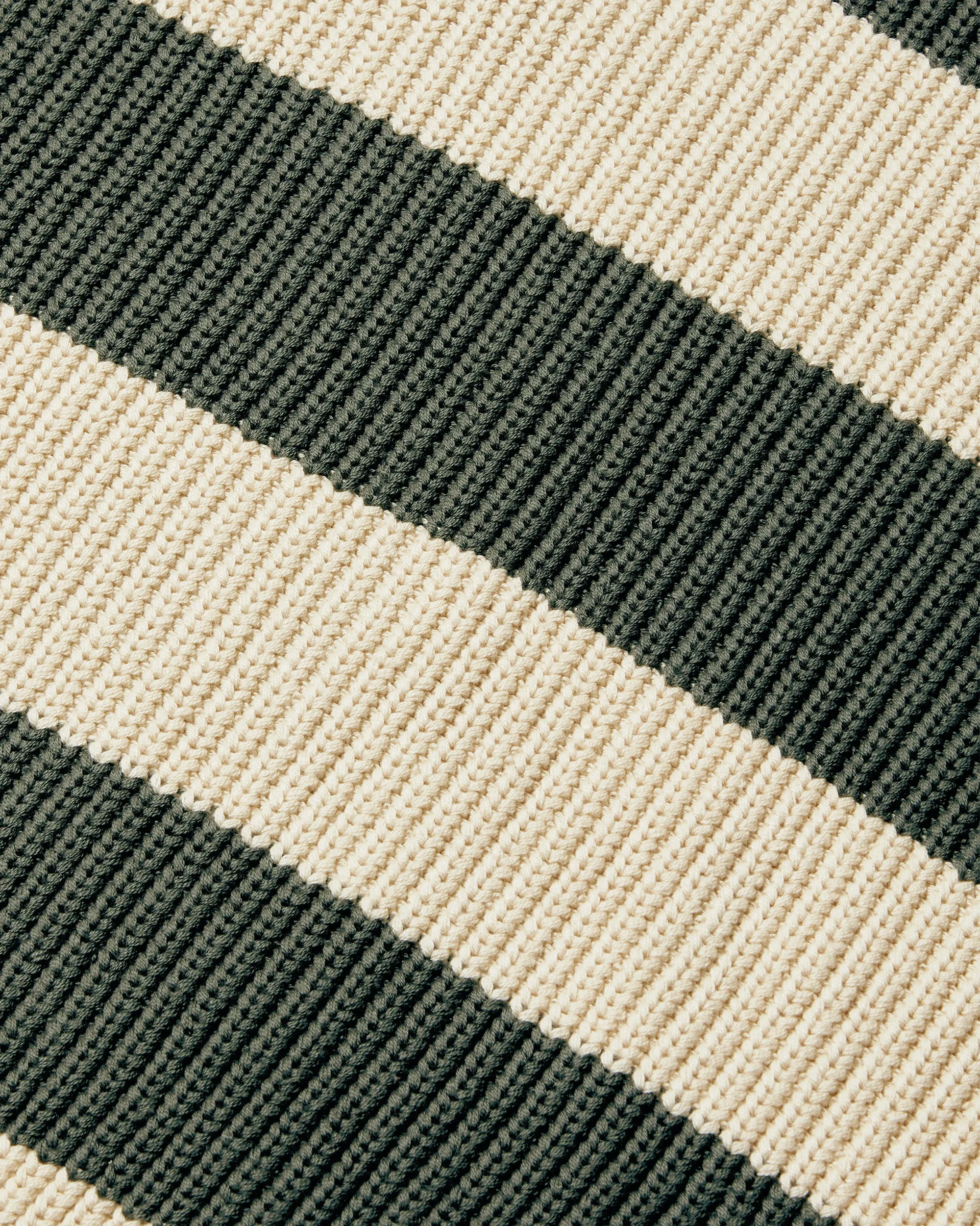 Stripe Fisherman Sweater - Sage/Stone sold by Ronning product image thumbnail 4