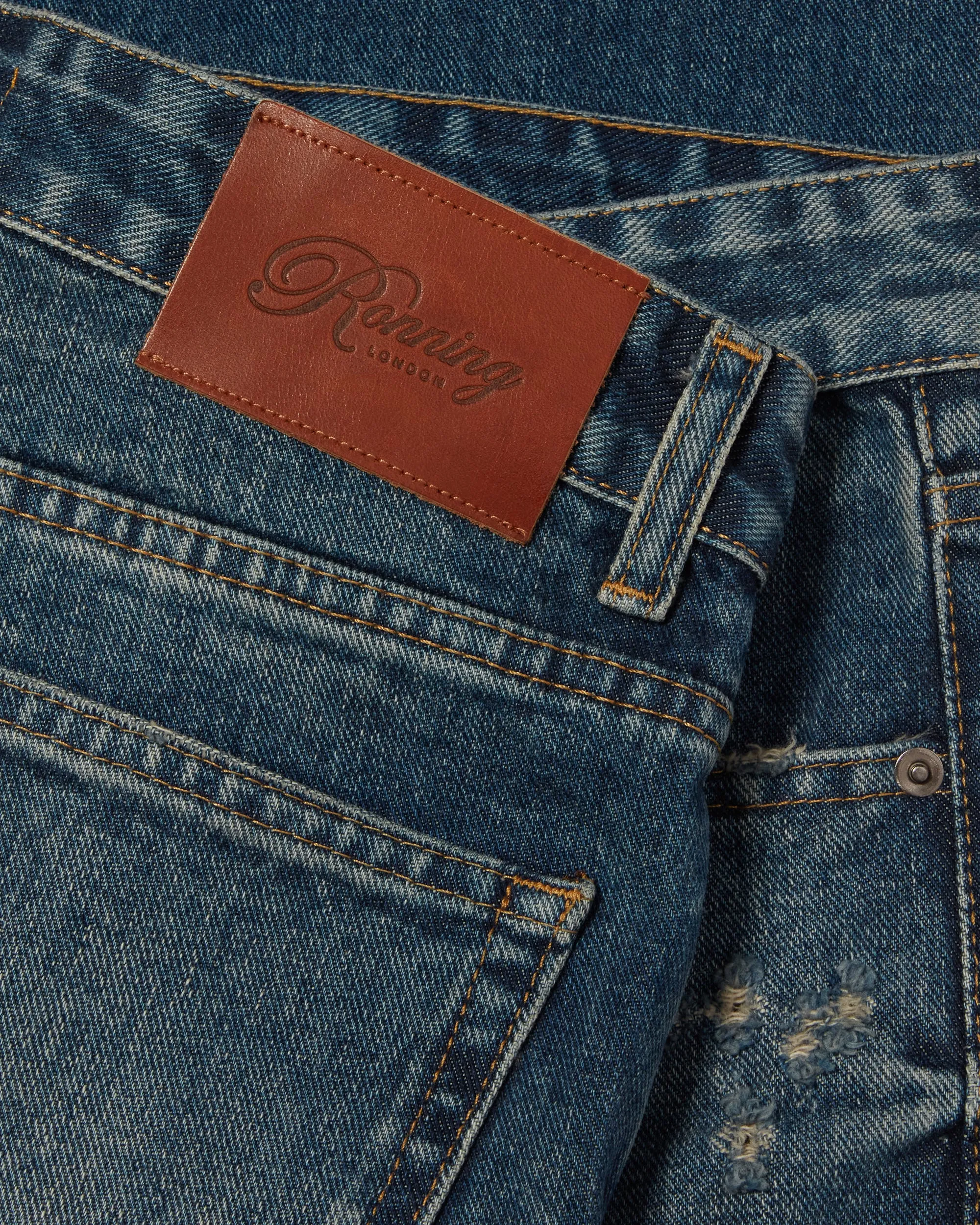 Classic Jeans - Distressed Denim sold by Ronning product image thumbnail 4