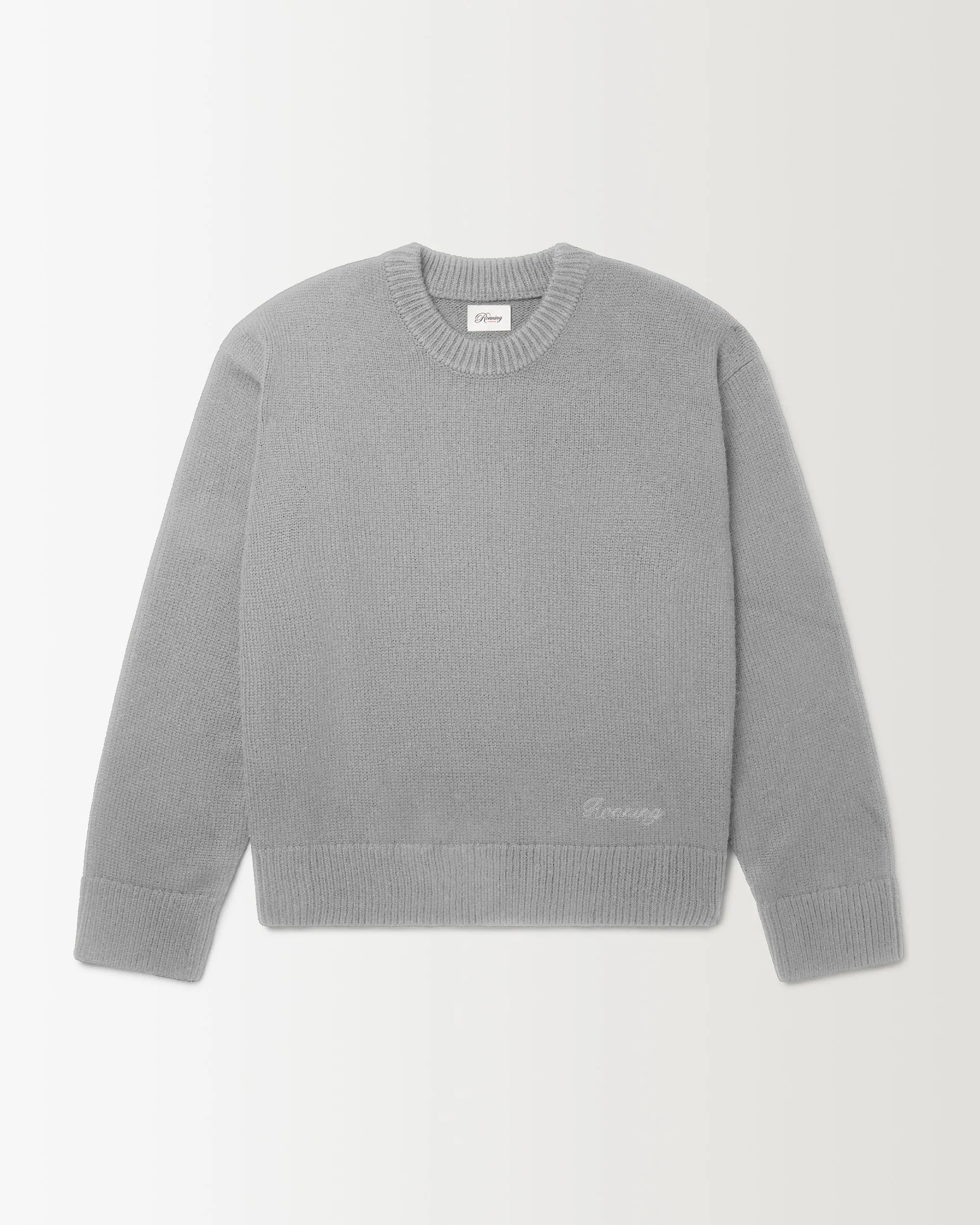 Merino Crew Knit - Grey sold by Ronning product image thumbnail 2