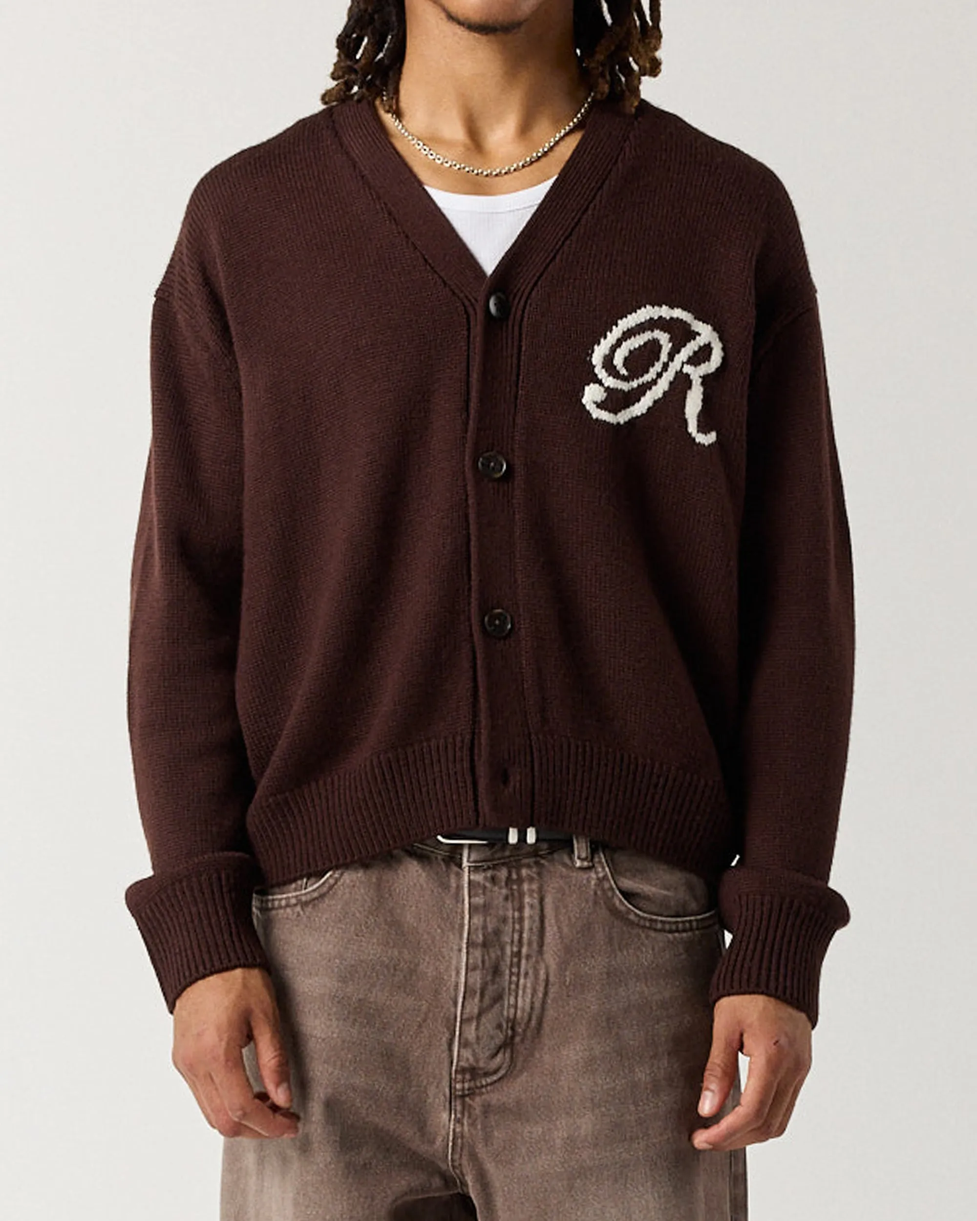 Merino R Cardigan - Mocha Brown sold by Ronning product image thumbnail 3