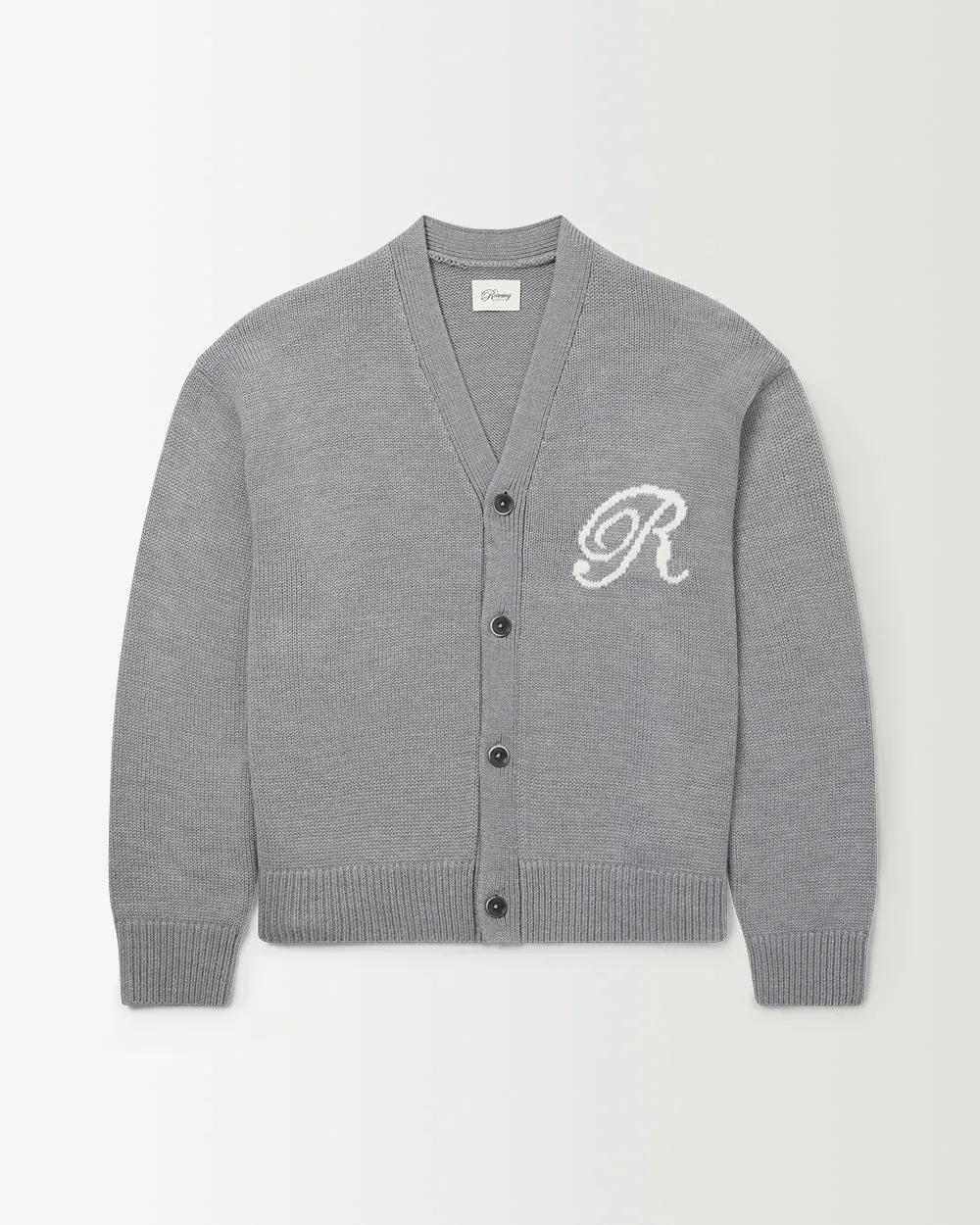 Merino R Cardigan - Grey sold by Ronning product image thumbnail 2