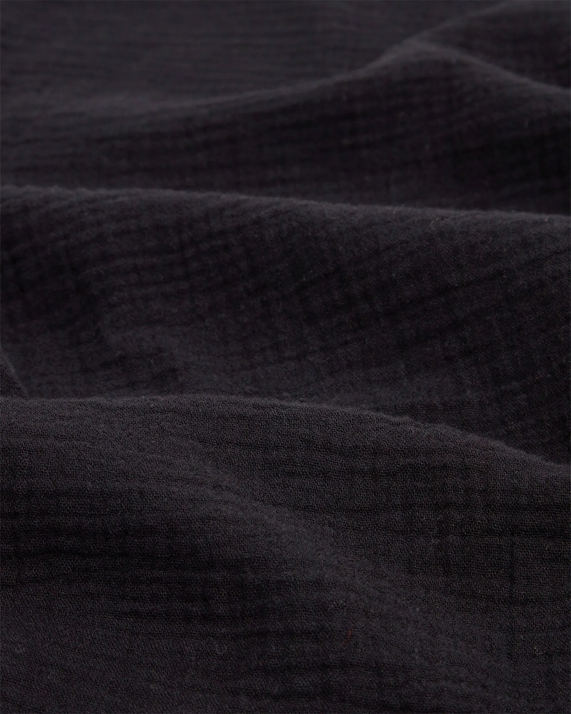 Short Sleeve Crinkle Shirt - Black sold by Ronning product image thumbnail 4