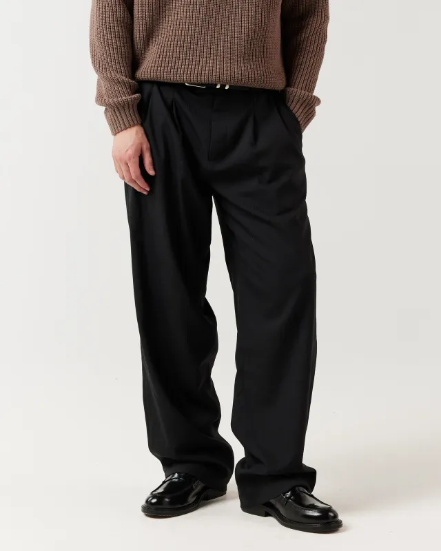 Pleated Pant - Black sold by Ronning