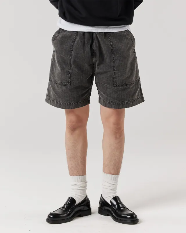 Everyday Fatigue Short - Washed Black sold by Ronning