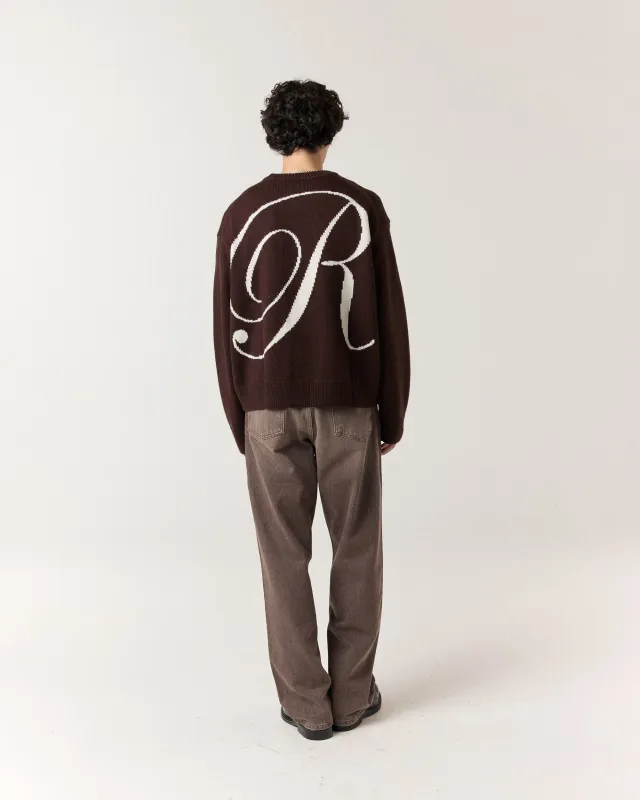Merino R Knit - Mocha Brown sold by Ronning