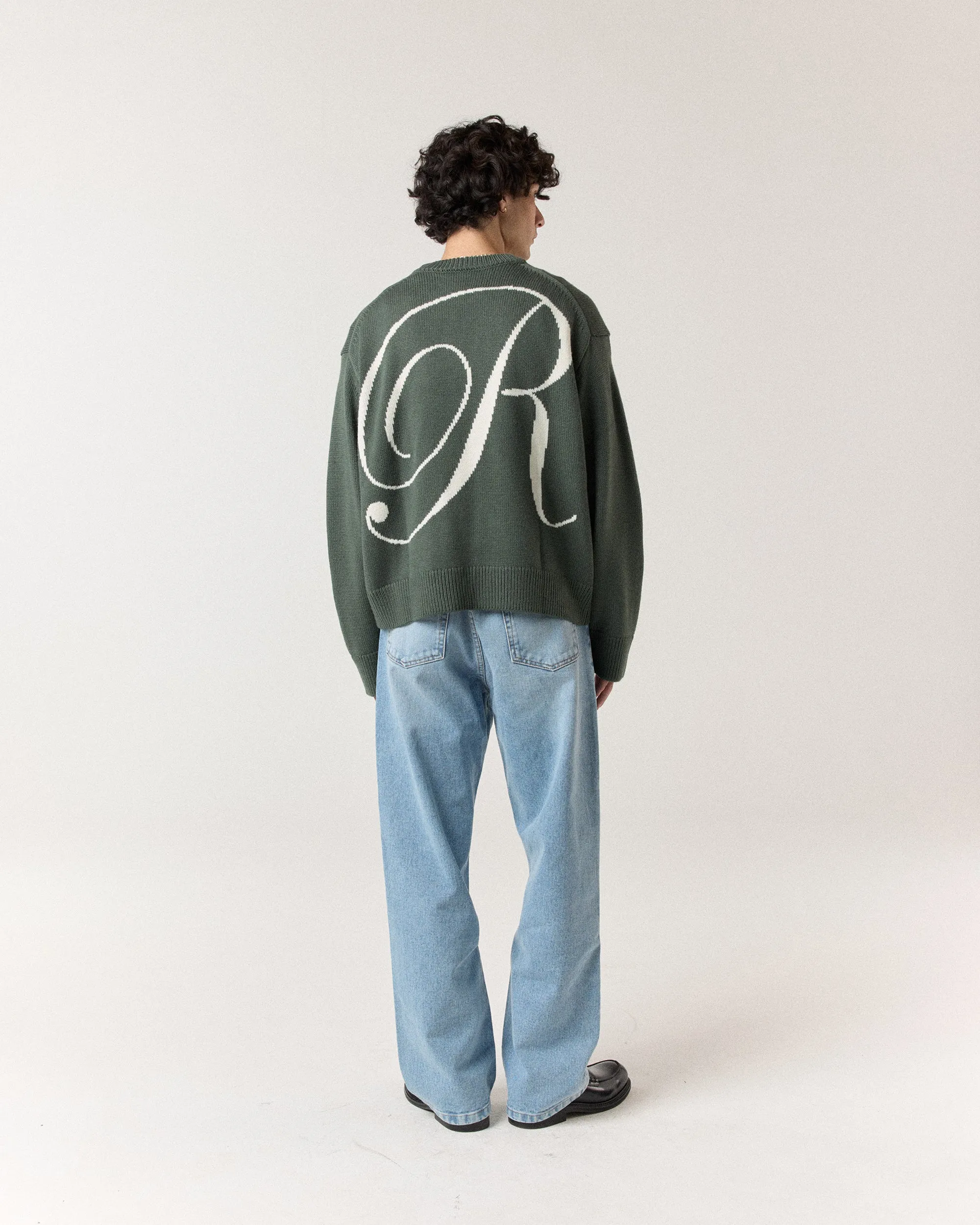 Merino R Knit - Sage Green sold by Ronning