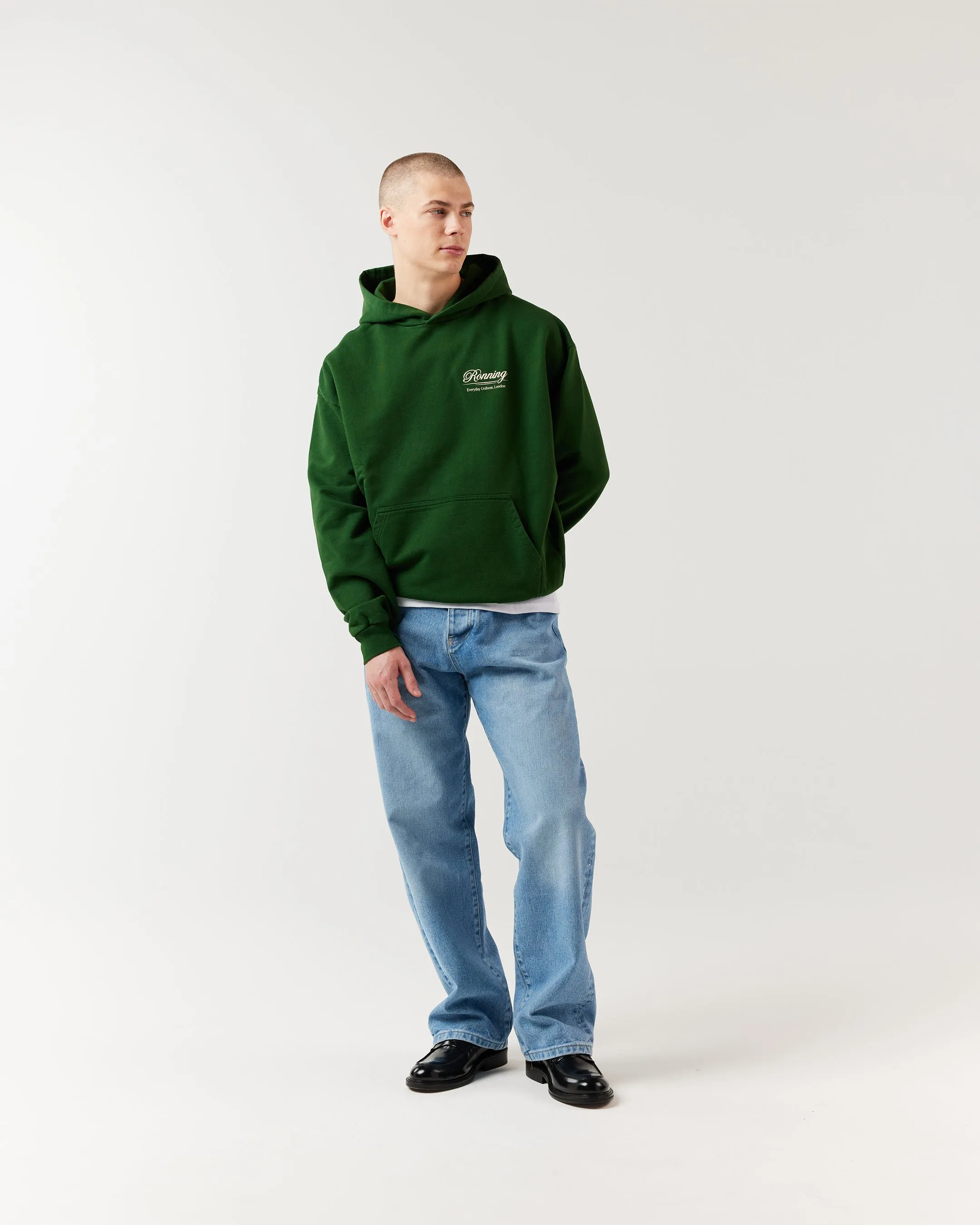 Uniform Hoodie - Forest Green sold by Ronning