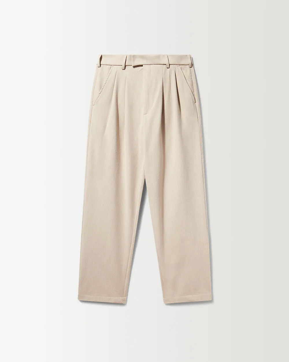 Pleated City Pant - Stone sold by Ronning product image thumbnail 2