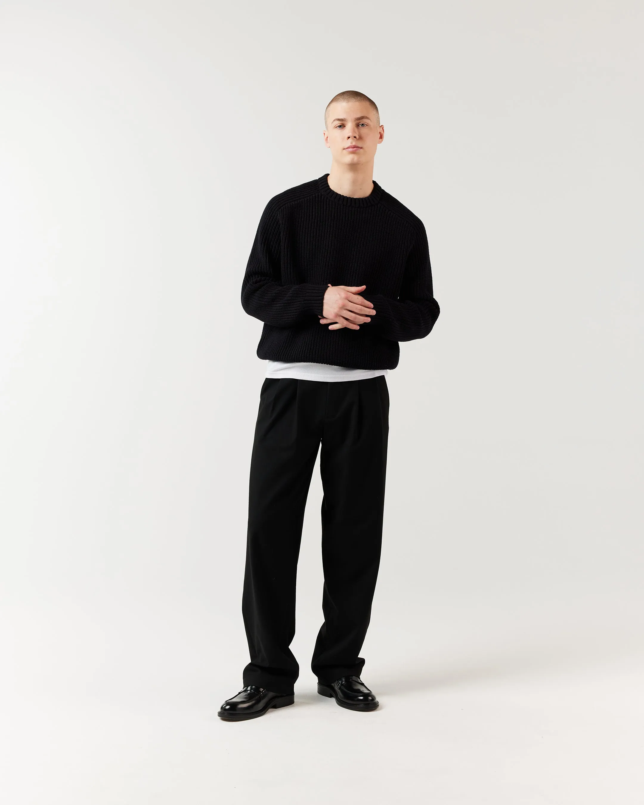 Pleated City Pant - Black sold by Ronning product image thumbnail 3