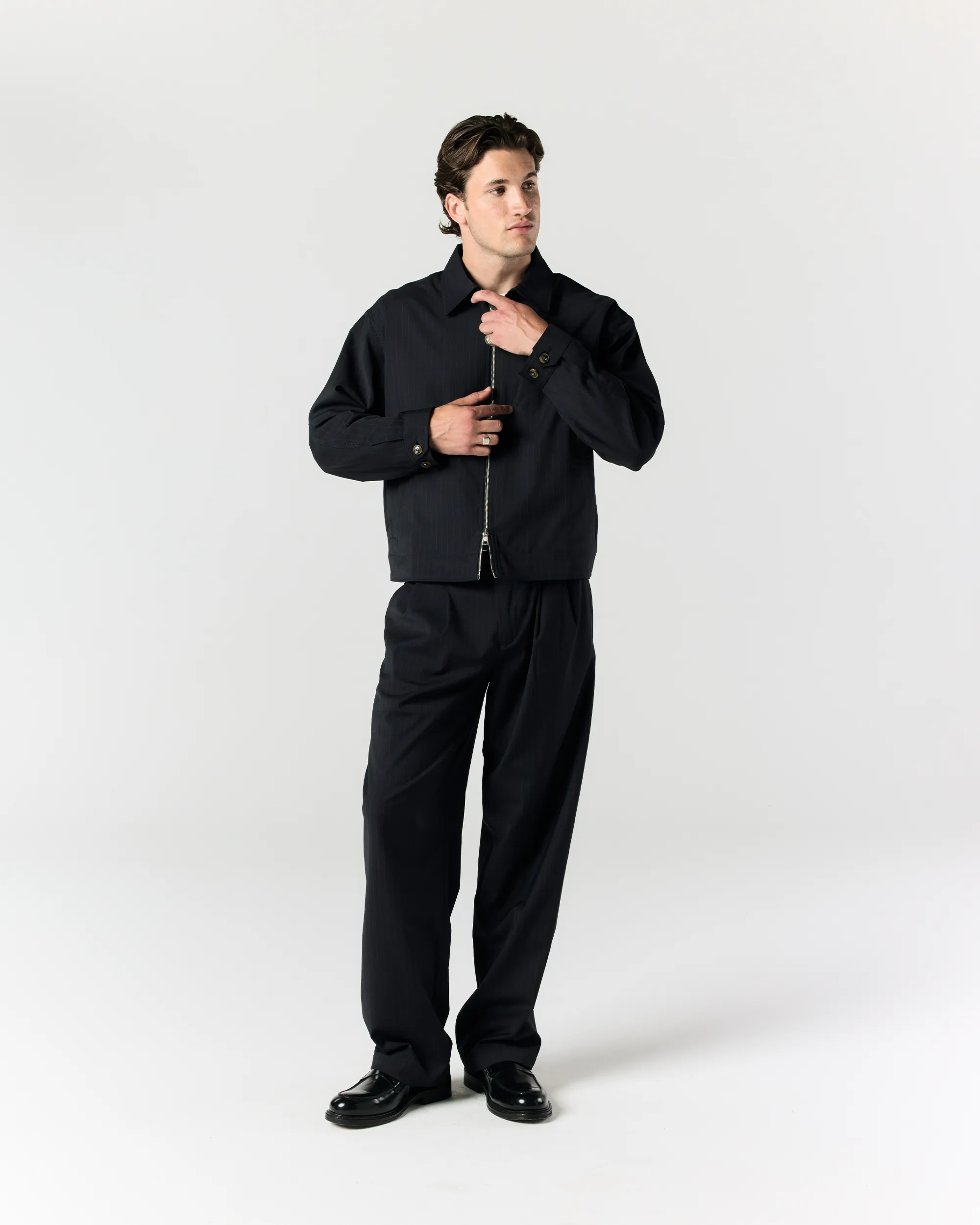 Service Jacket - Navy Pinstripe sold by Ronning product image thumbnail 3