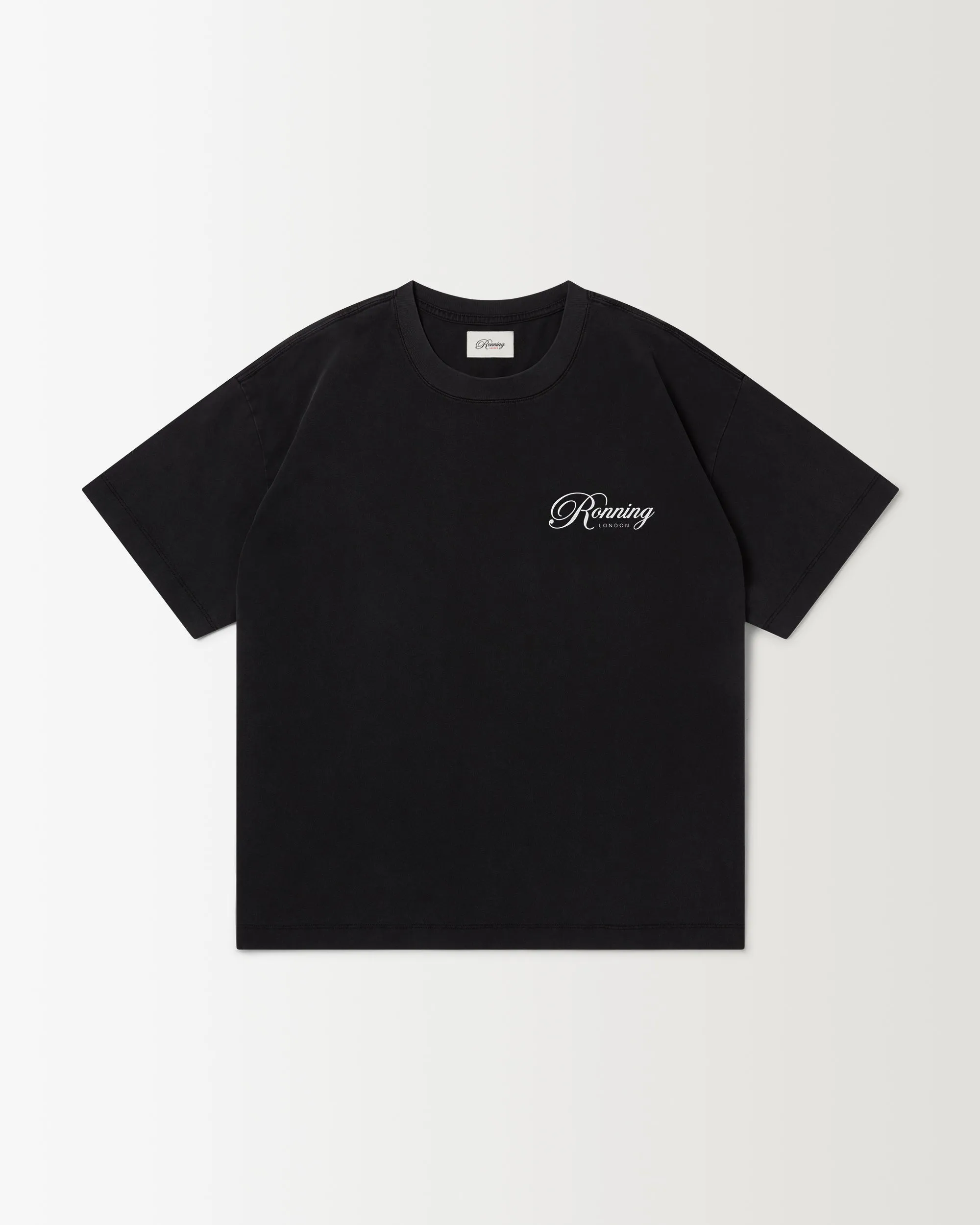 Script Tee - Black sold by Ronning product image thumbnail 2