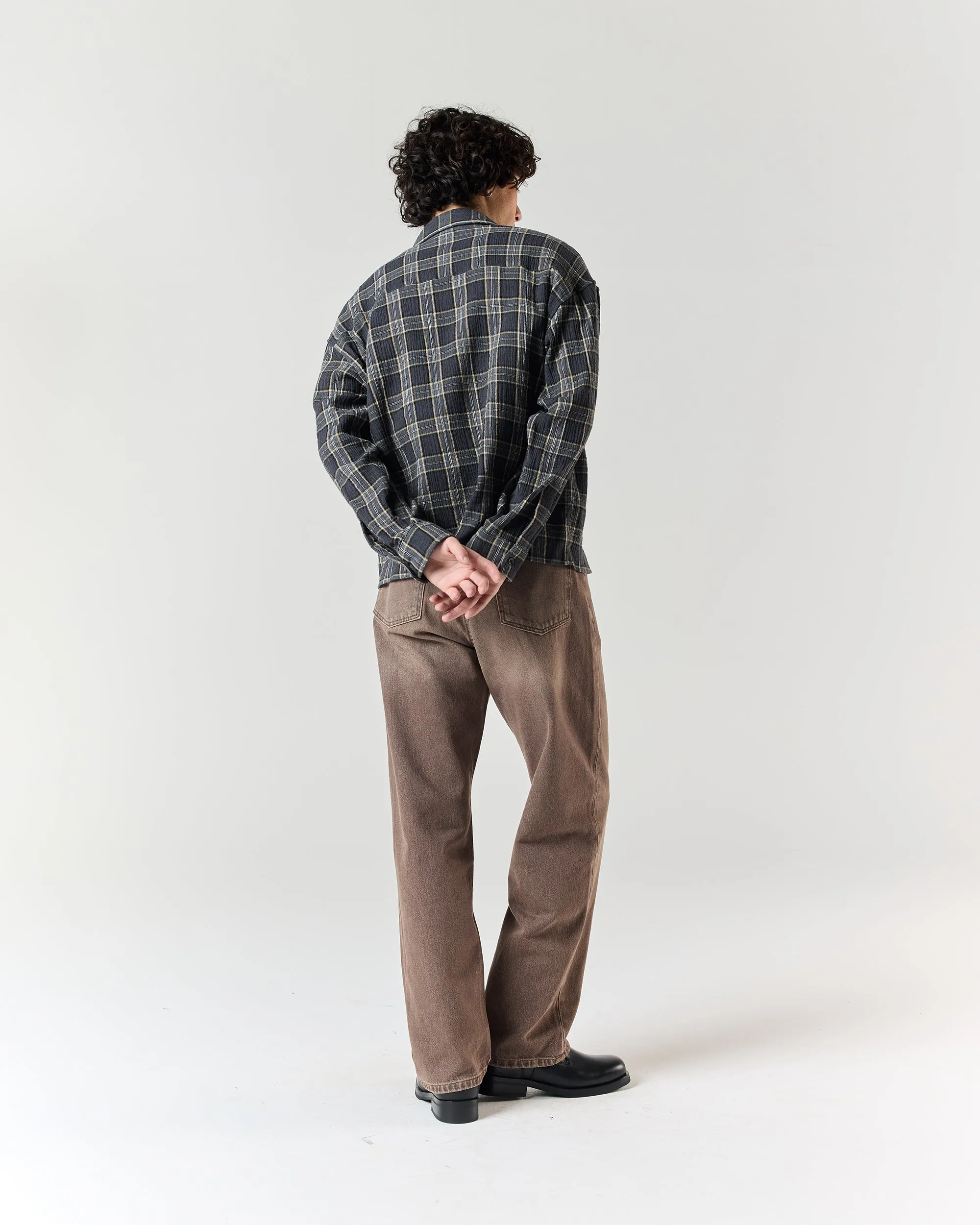 Everyday Shirt - Slate Grey Check sold by Ronning product image thumbnail 4