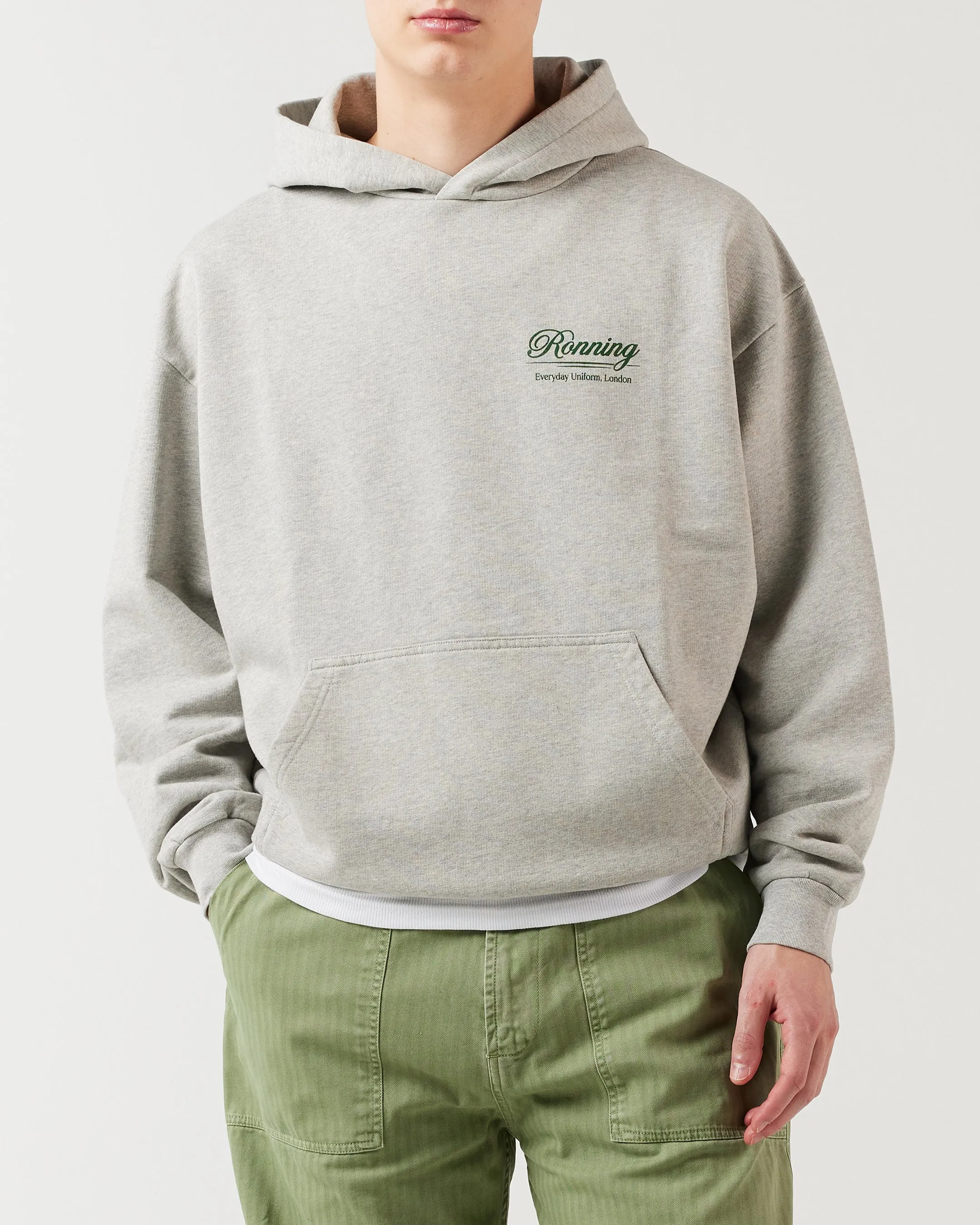 Uniform Hoodie - Heather Grey sold by Ronning product image thumbnail 3