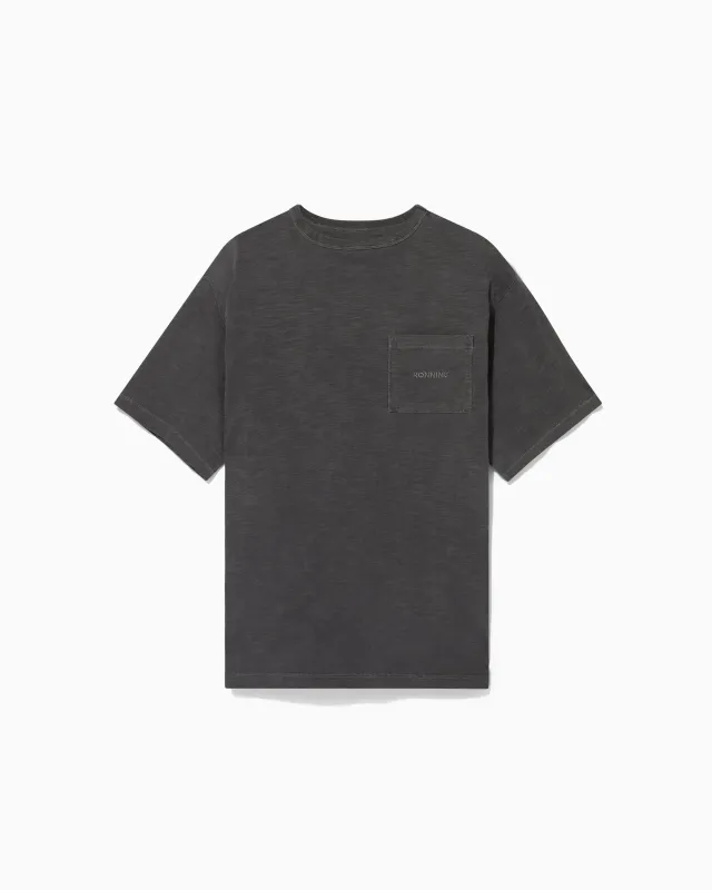 Everyday Pocket Tee - Charcoal made by Ronning