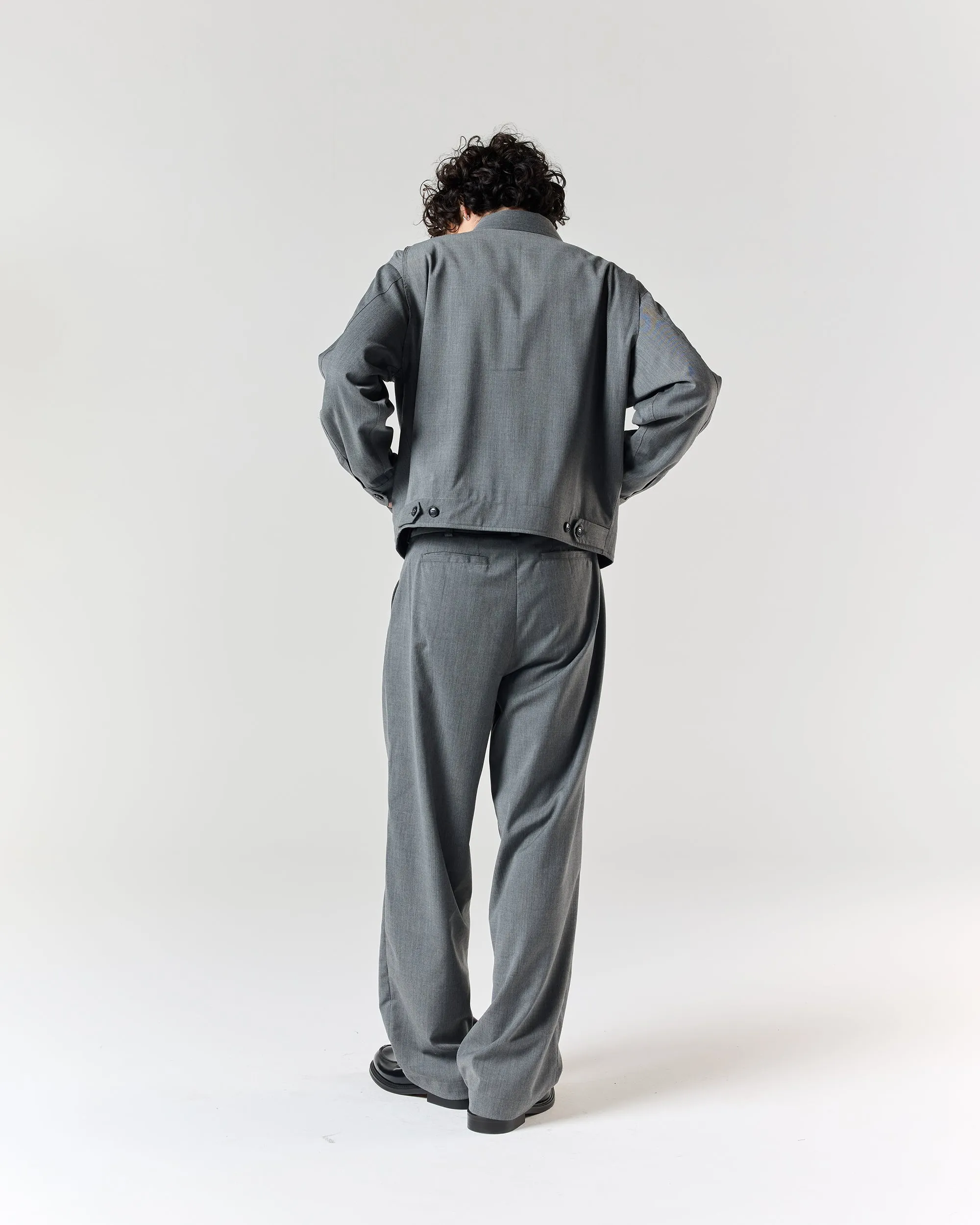 Pleated Pant - Charcoal Grey sold by Ronning product image thumbnail 4