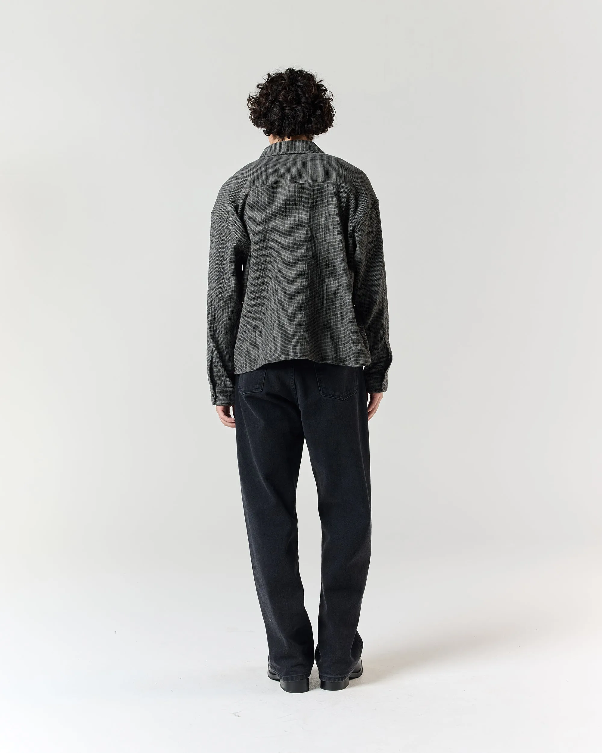 Everyday Shirt - Black Mini Check sold by Ronning product image thumbnail 4