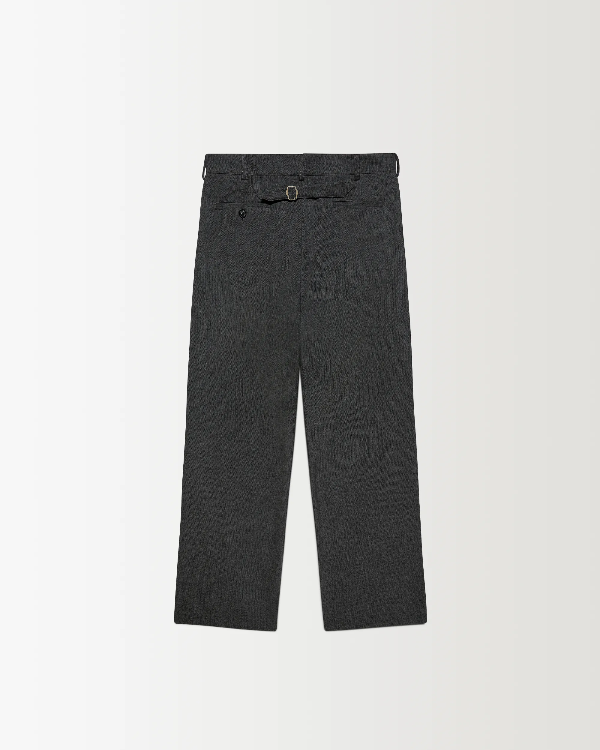 Buckle Pant - Charcoal Herringbone sold by Ronning product image thumbnail 5