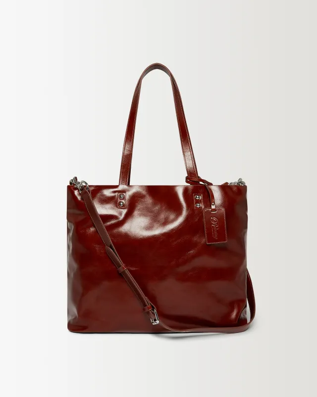 Everyday Bag - Caramel Leather made by Ronning