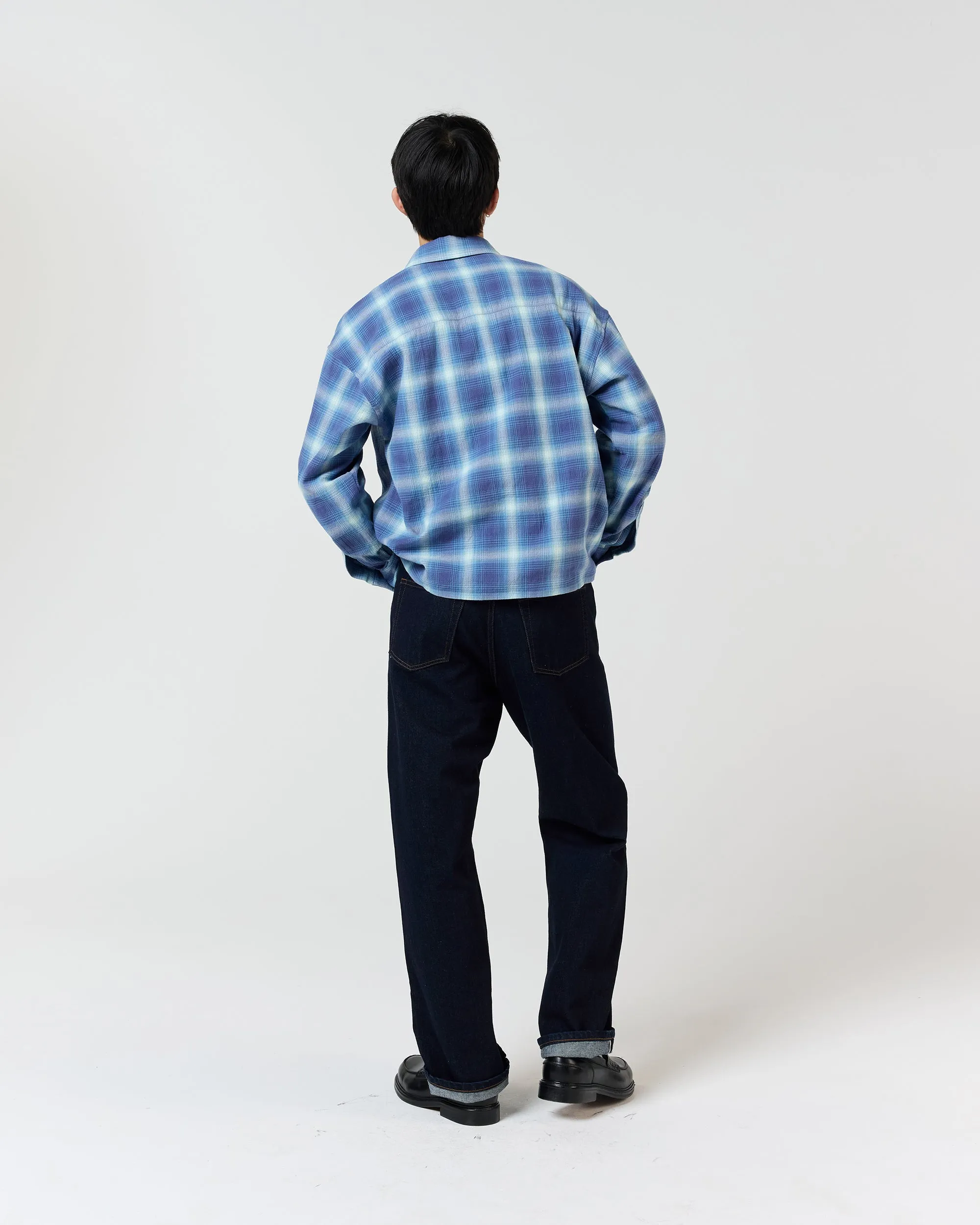 Japanese Shirt - Blue Plaid sold by Ronning product image thumbnail 4