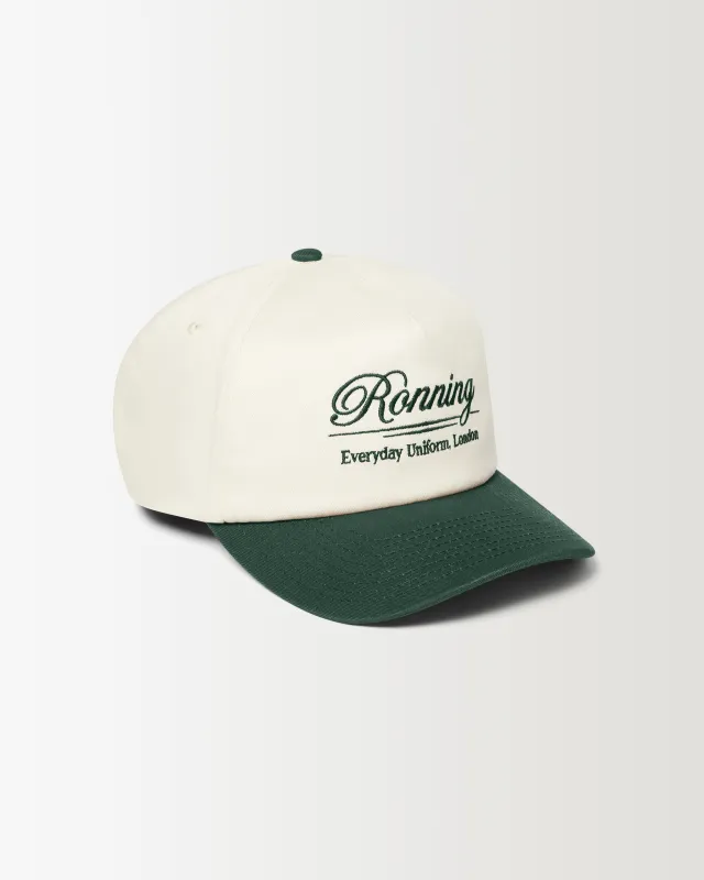 Uniform Cap - Green / Ecru made by Ronning