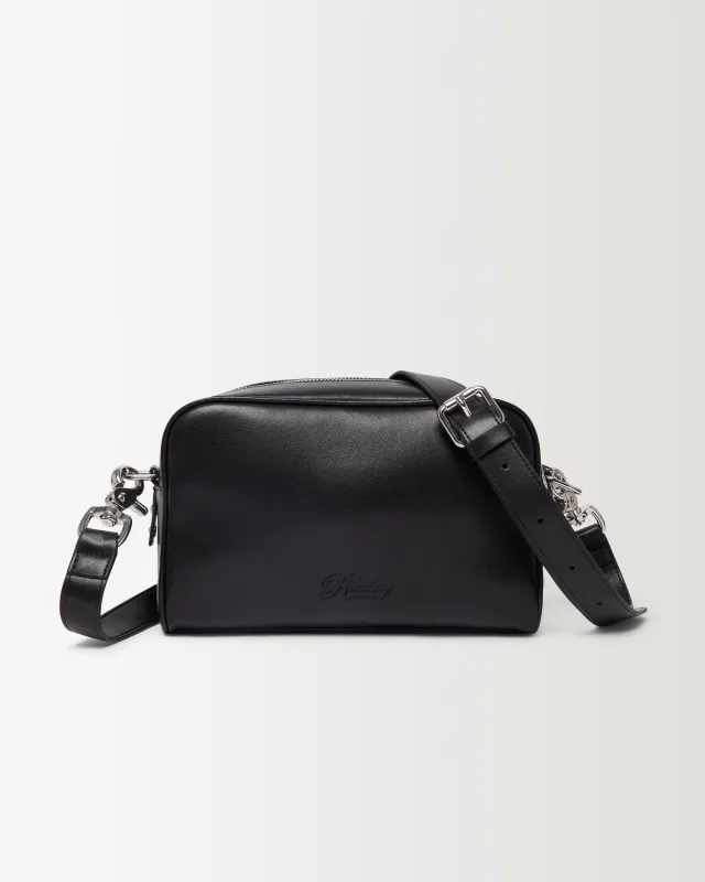 Mini Bag - Black Leather made by Ronning