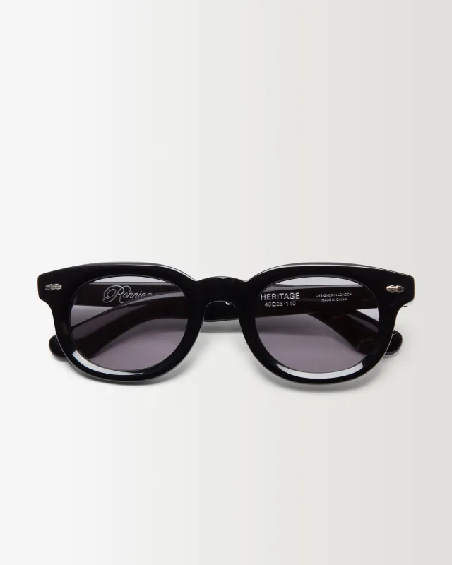 Heritage Sunglasses - Black/Black made by Ronning