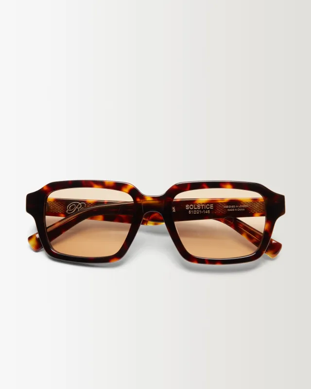 Solstice Sunglasses - Tortoise/Orange made by Ronning