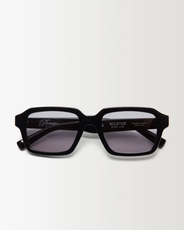 Solstice Sunglasses - Black/Black made by Ronning