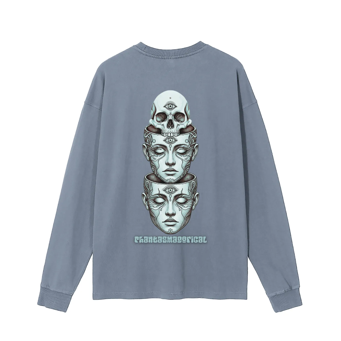 Metamorphosis - Vintage Washed Long Sleeve T-Shirt sold by Phantasmagorical