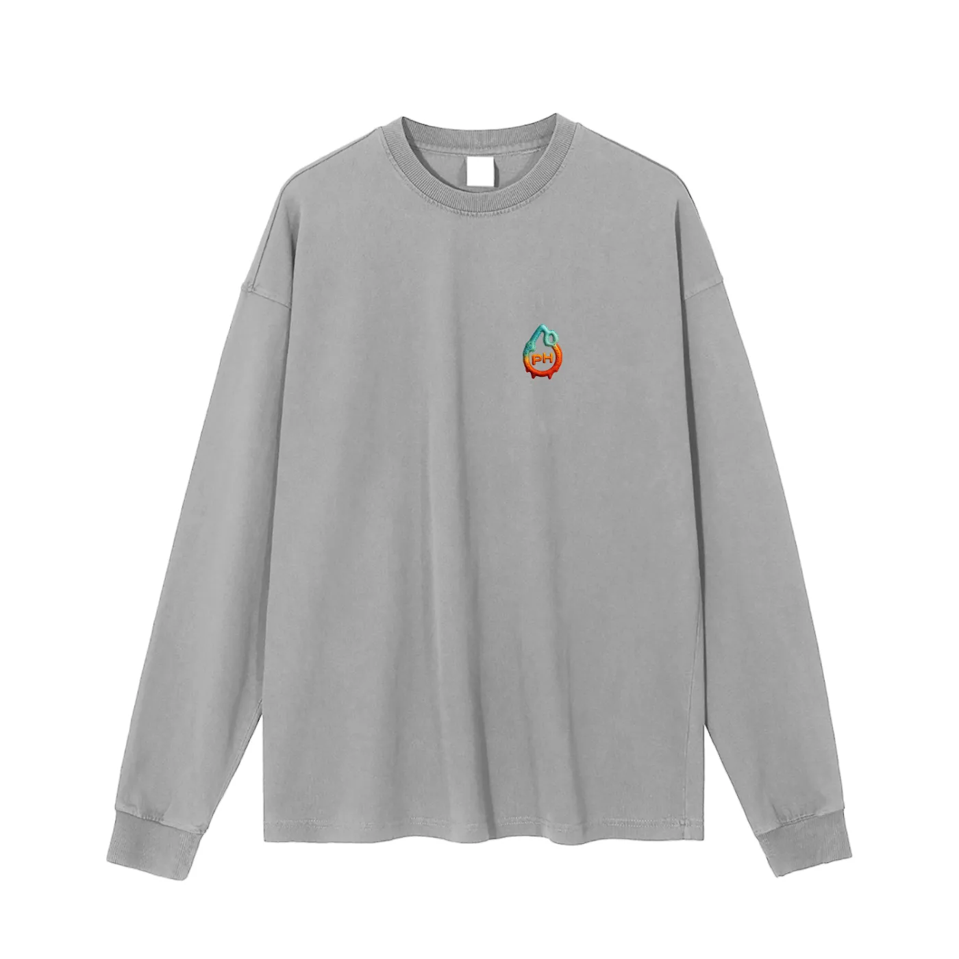 Chakra Vision - Vintage Washed Long Sleeve T-Shirt sold by Phantasmagorical product image thumbnail 4