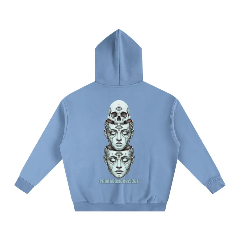 Metamorphosis - Oversize Fleeced Hoodie sold by Phantasmagorical