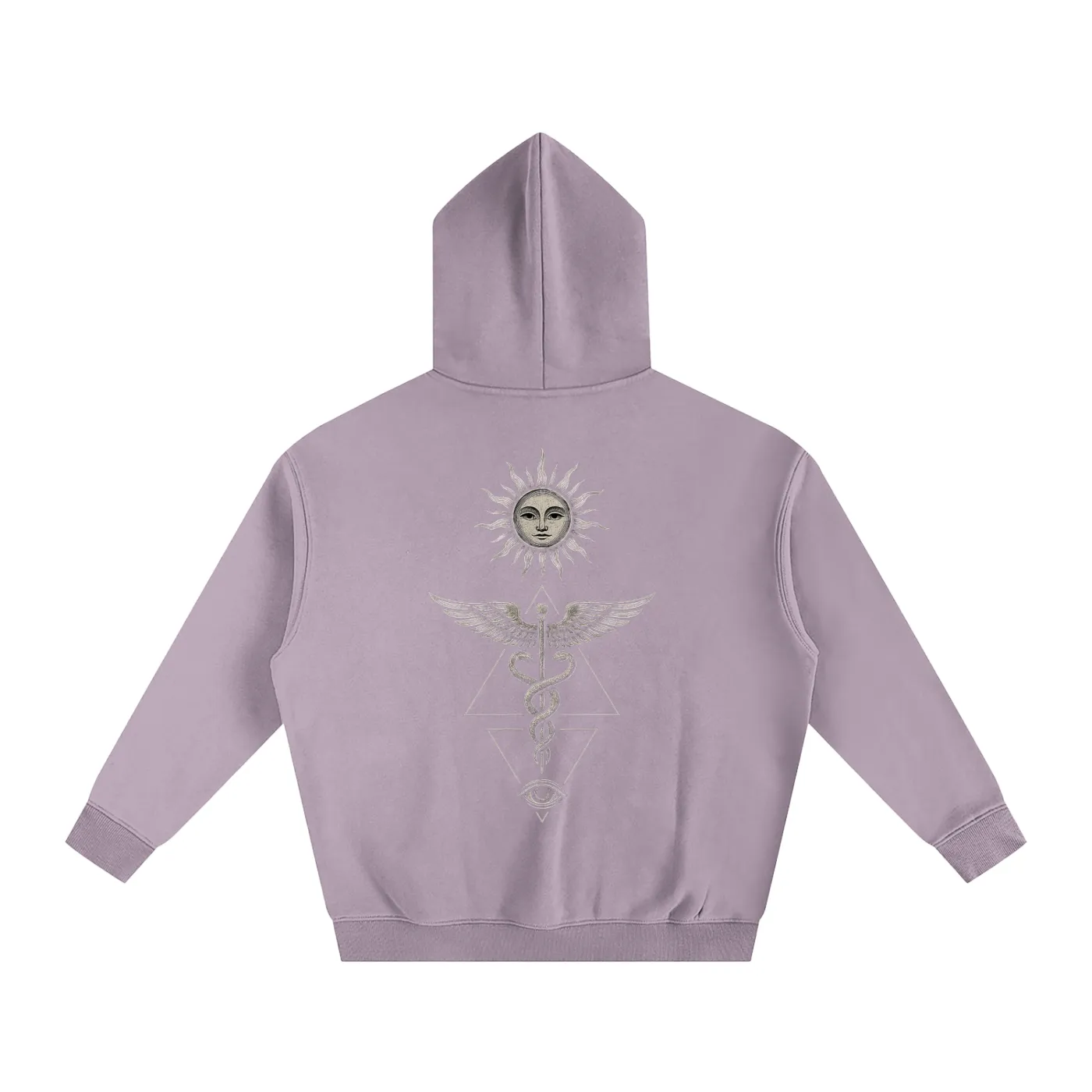 Inner Alchemy - Oversize Fleeced Hoodie sold by Phantasmagorical product image thumbnail 4