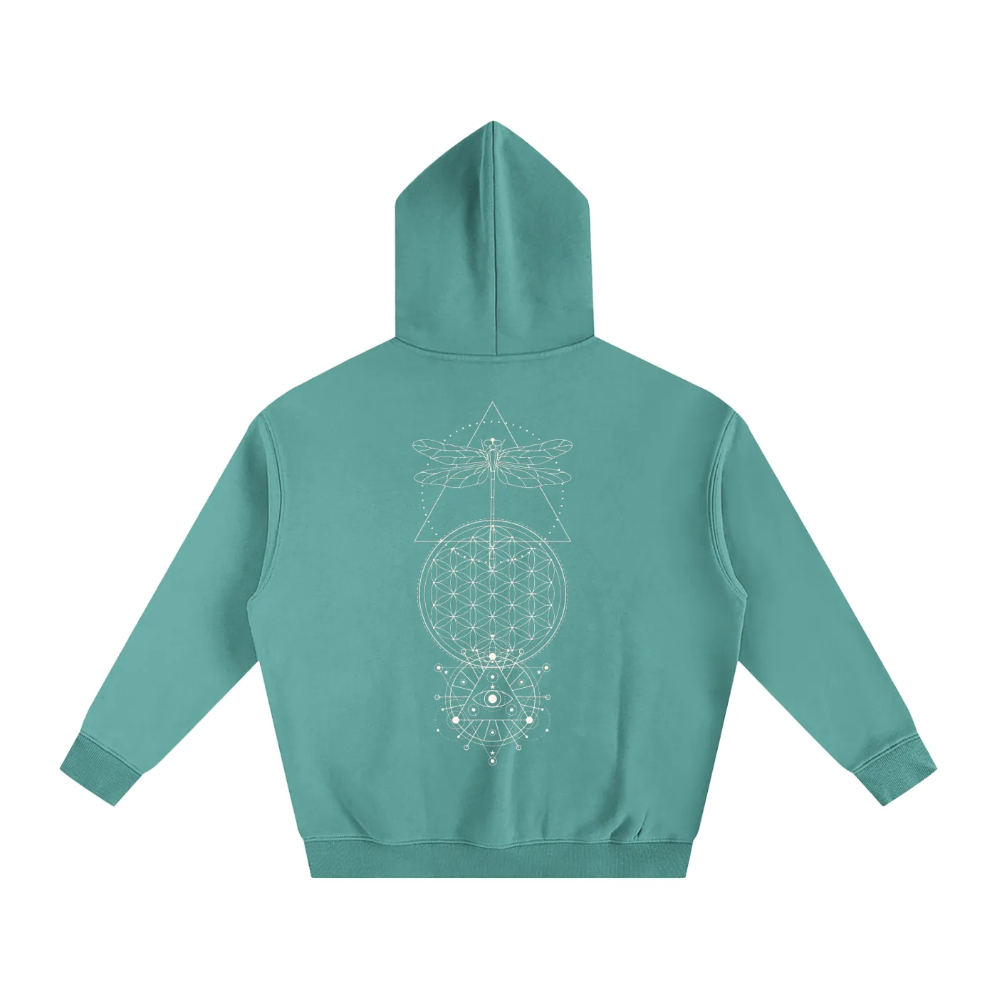 Existential - Oversize Fleeced Hoodie sold by Phantasmagorical product image thumbnail 2