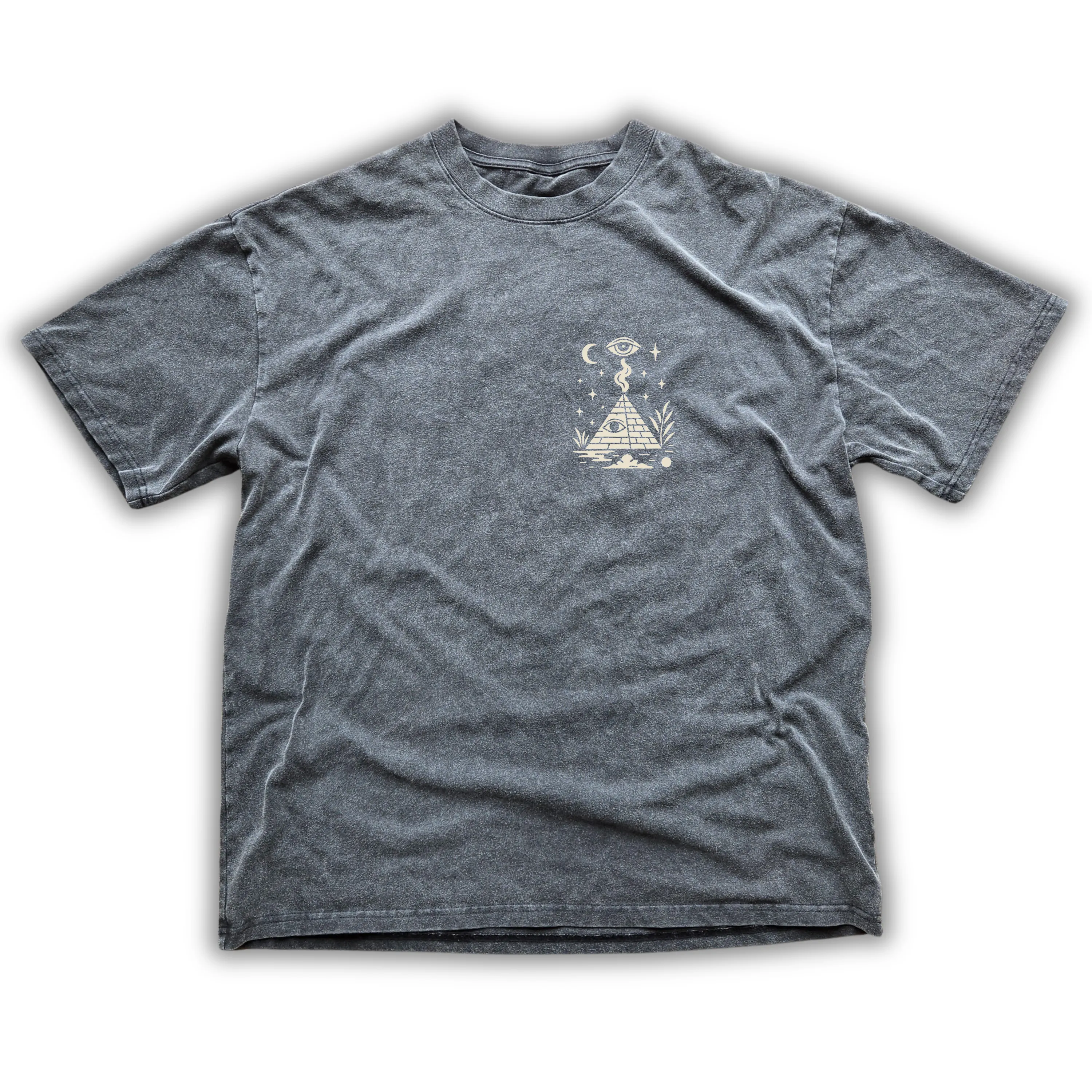 Future Pyramids - Fluffy Vintage Washed T-Shirt - 250 GSM (NEW) sold by Phantasmagorical product image thumbnail 2
