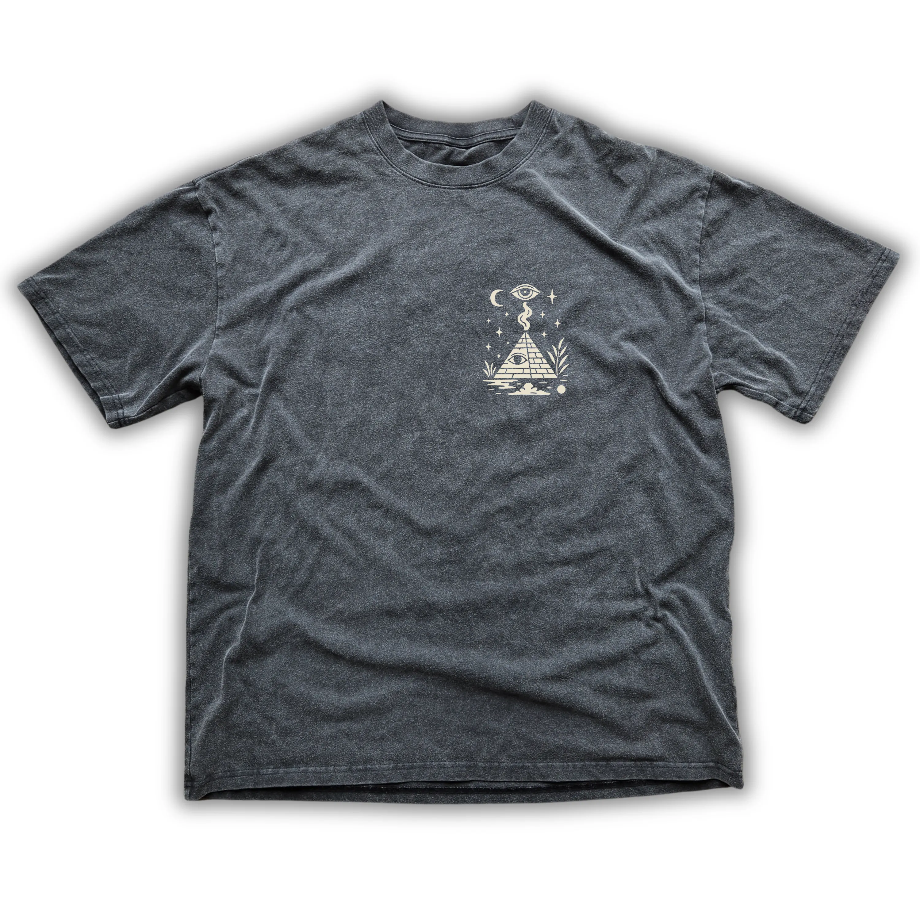 Future Pyramids - Fluffy Vintage Washed T-Shirt - 250 GSM (NEW) sold by Phantasmagorical product image thumbnail 4