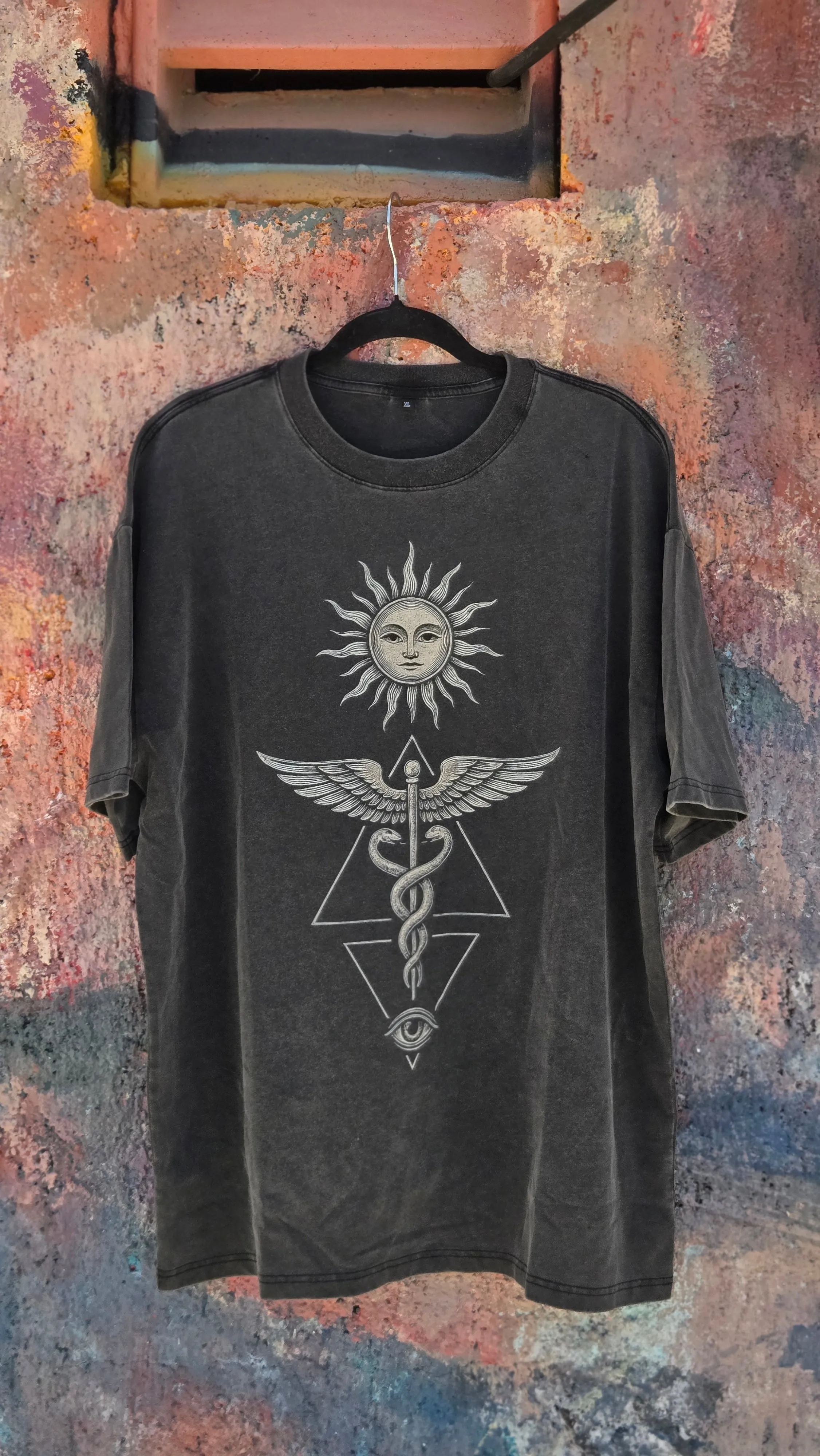 Inner Alchemy - Fluffy Vintage Washed Relaxed fit T-Shirt (NEW) sold by Phantasmagorical product image thumbnail 2