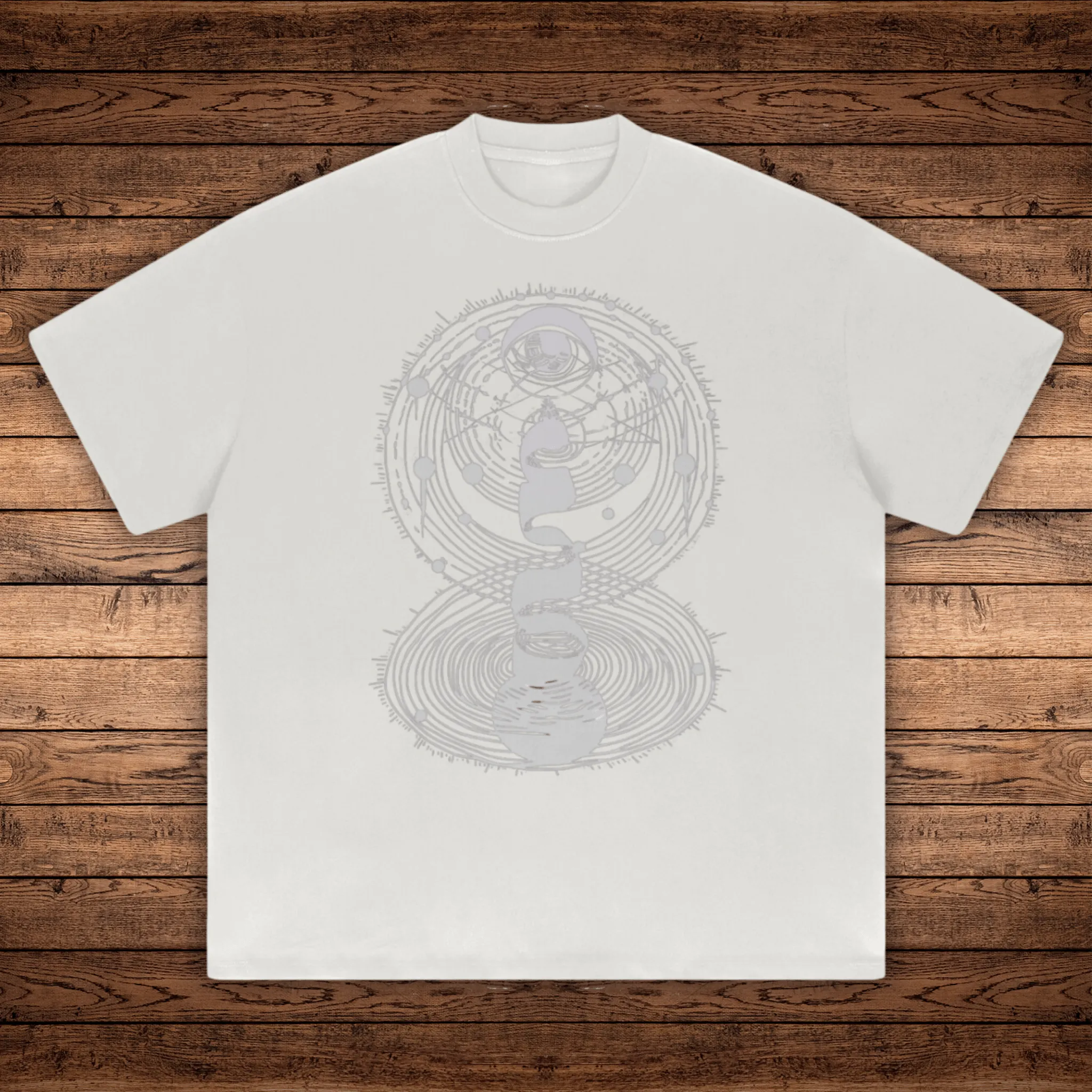 Cosmic Connection - Absurdly Heavyweight Relaxed Fit T-shirt sold by Phantasmagorical