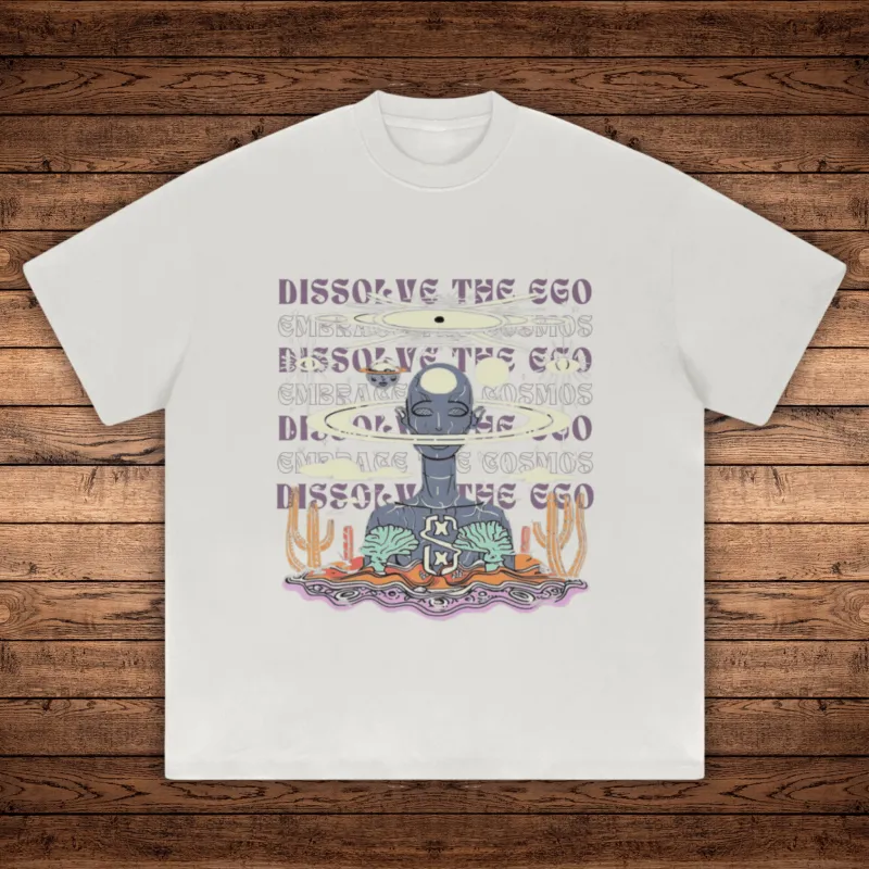 Dissolve The Ego - Absurdly Heavyweight Relaxed Fit T-shirt (425 GSM) sold by Phantasmagorical