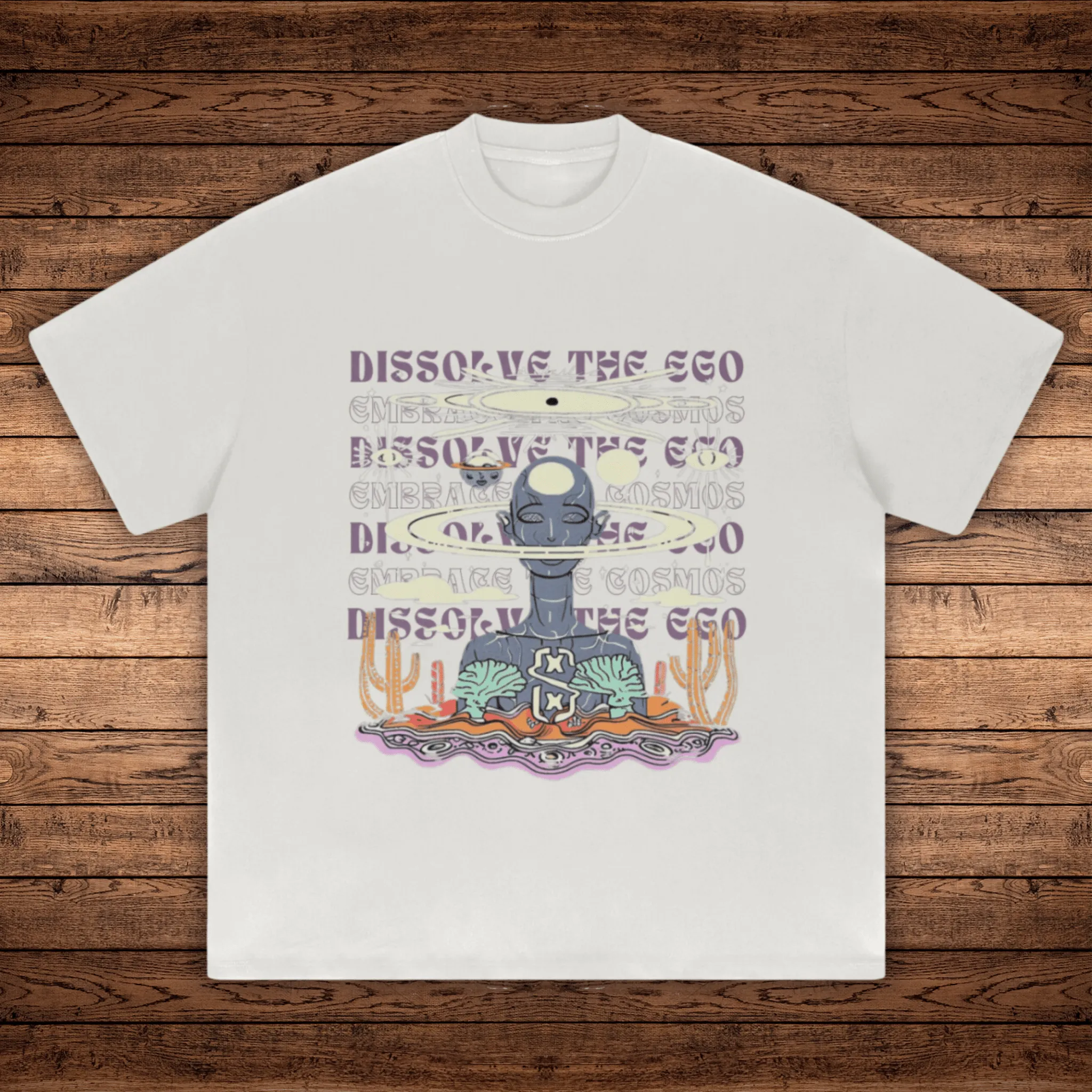 Dissolve The Ego - Absurdly Heavyweight Relaxed Fit T-shirt (425 GSM) sold by Phantasmagorical
