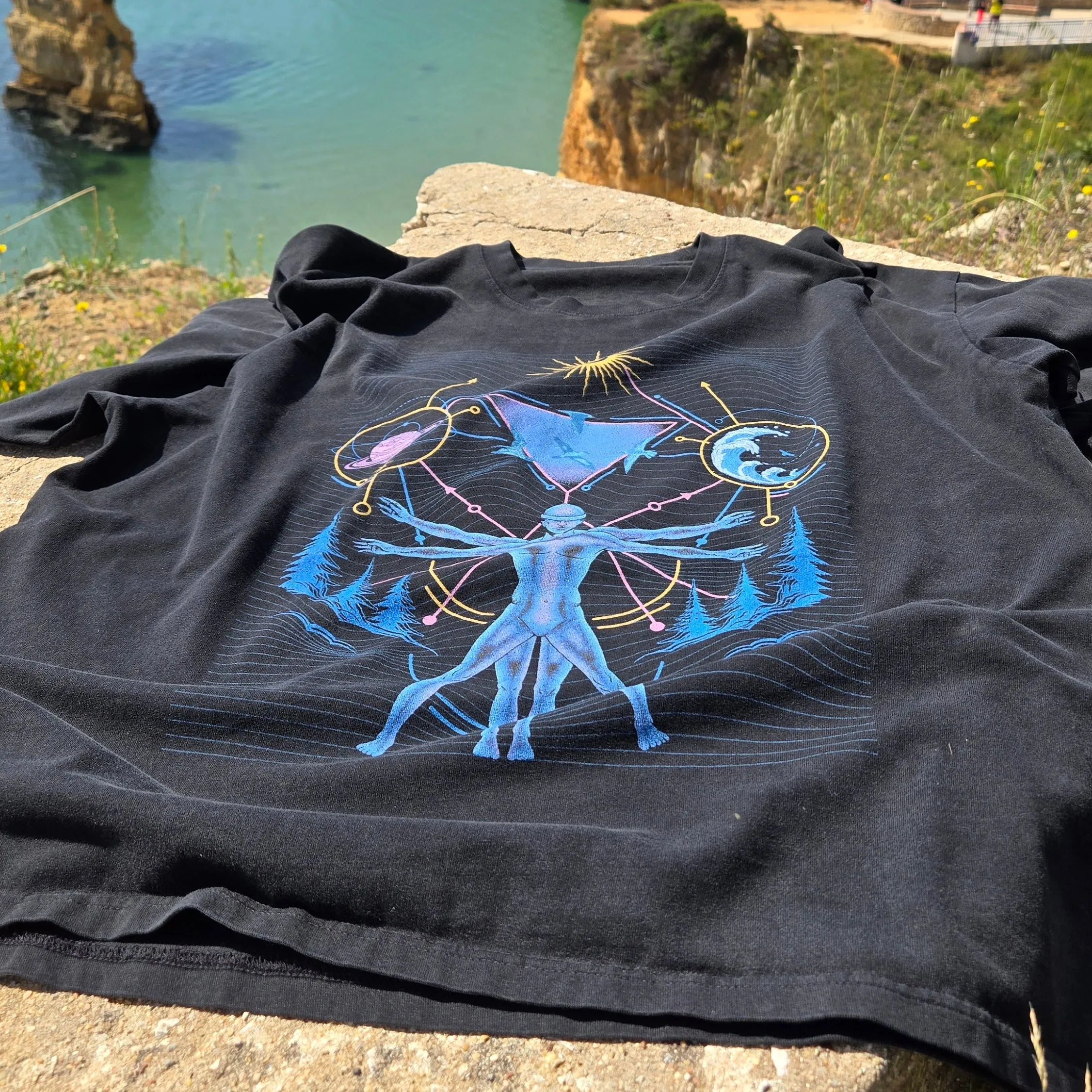 Interconnected - Fluffy Vintage Heavyweight T-Shirt sold by Phantasmagorical product image thumbnail 3